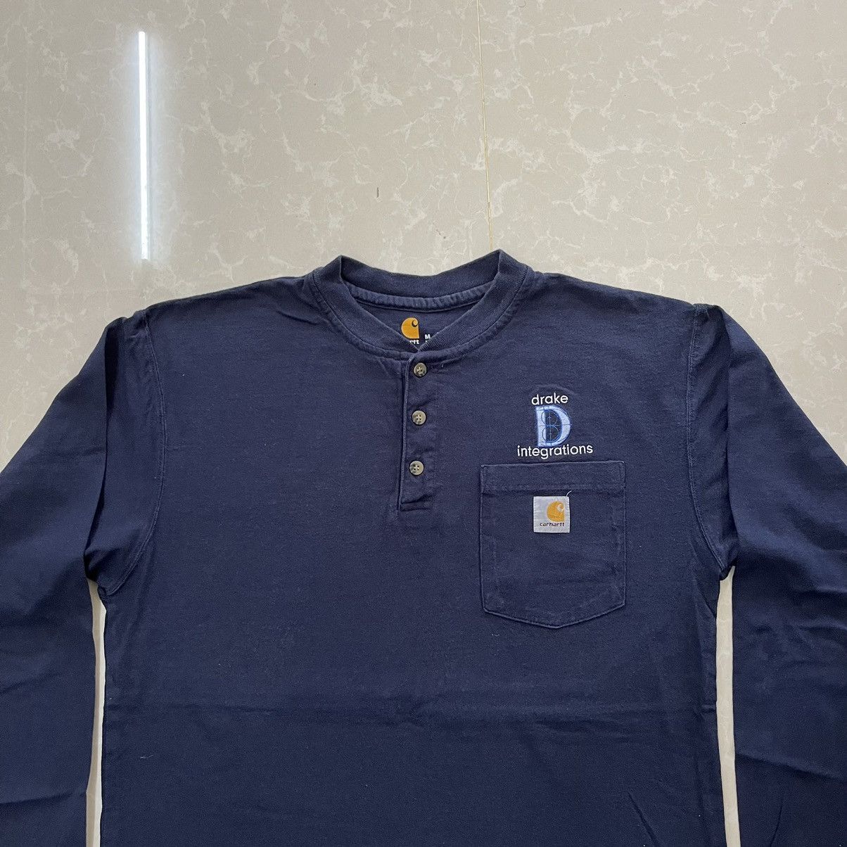 Carhartt Carhartt Single Pocket Henley Neck Size US M / EU 48-50 / 2 - 3 Thumbnail