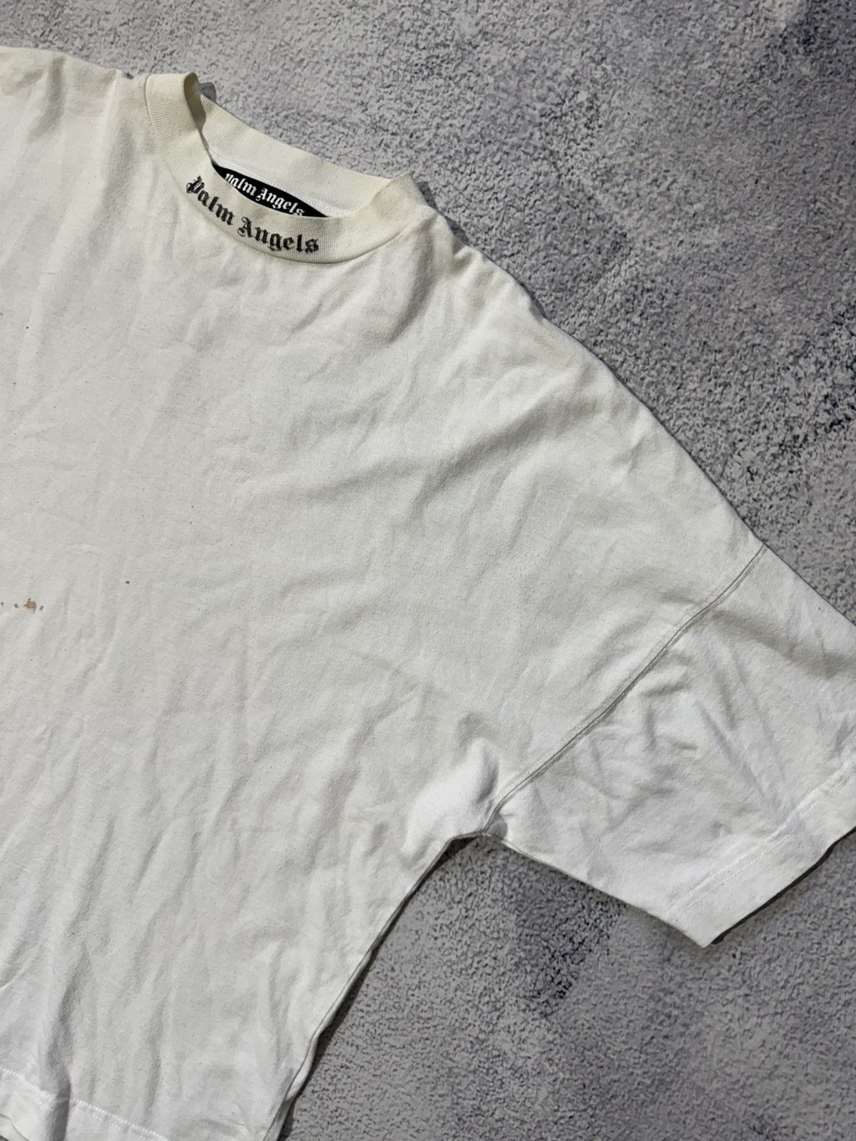 Palm Angels × Vintage Palm Angles t shirt distressed men’s L white oversized Size US L / EU 52-54 / 3 - 9 Thumbnail