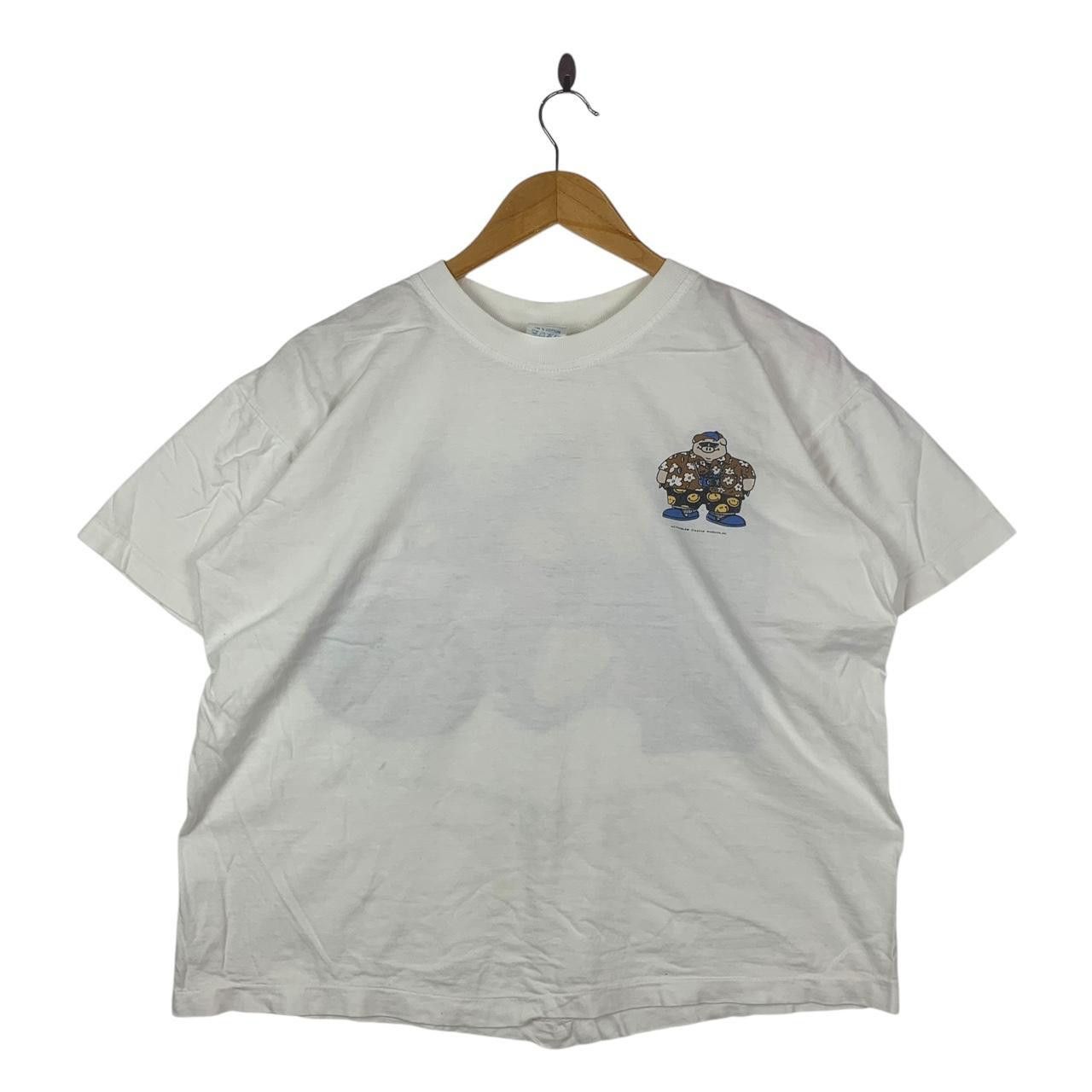 Vintage Vintage HAWAII HOG CHOPPER Motorcycle Surf Life Tee Shirt Size US L / EU 52-54 / 3 - 2 Thumbnail