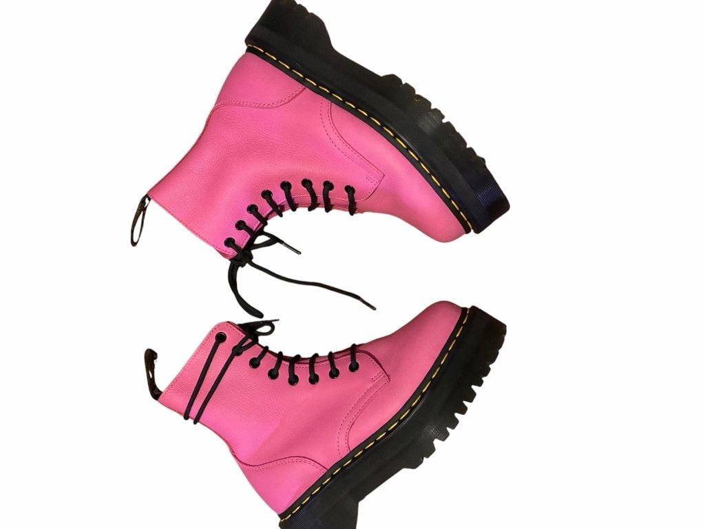 Dr. Martens Dr. Martens Pink Jadon Platform Boots Size 8 Size US 8 / IT 38 - 2 Thumbnail