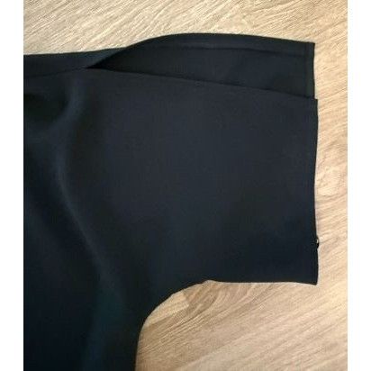 St. John St. John Black Wide-Leg Jumpsuit With Bow Detail Party Cockt Size 30" / US 8 / IT 44 - 3 Thumbnail
