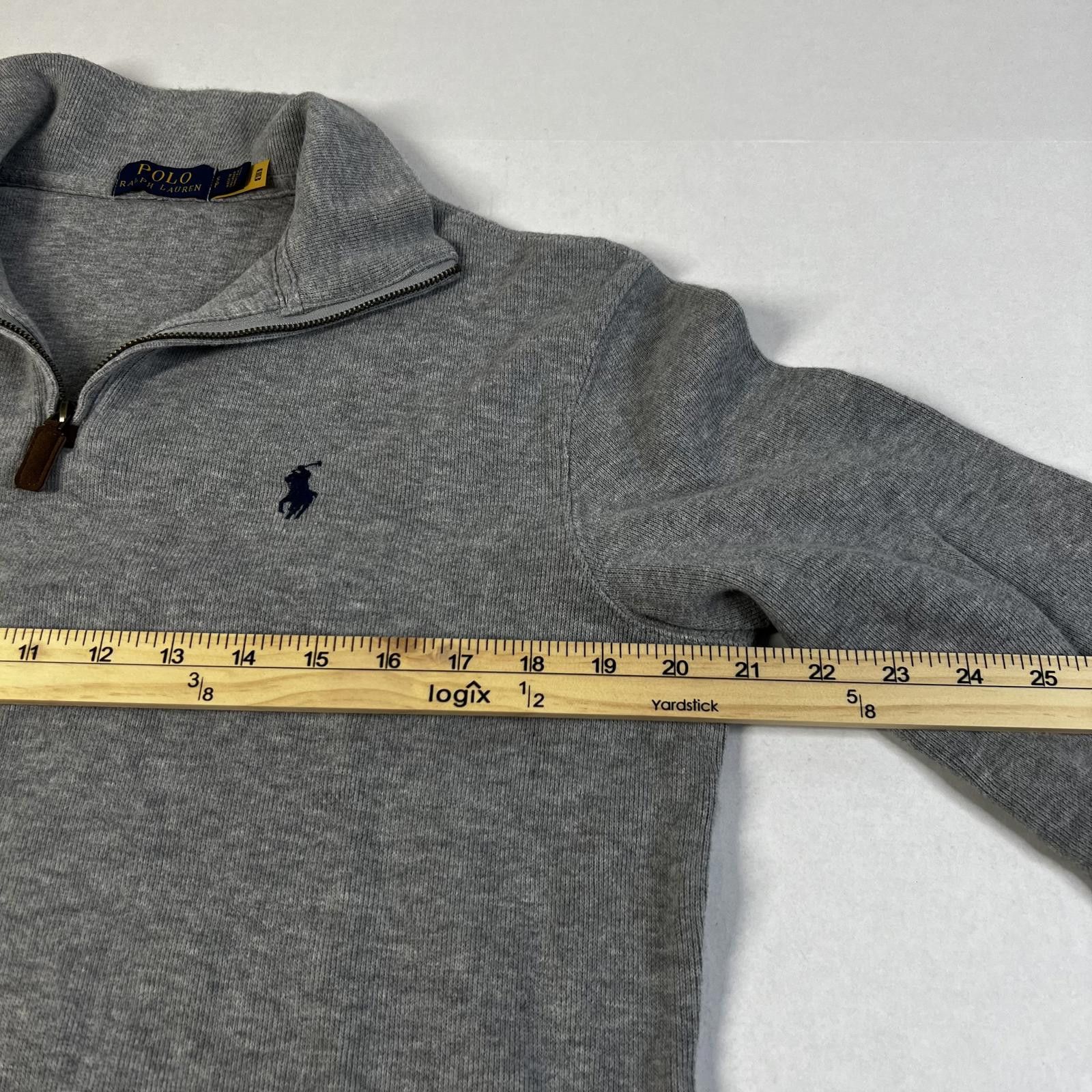 Polo Ralph Lauren Men’s Polo Ralph Lauren Grey Half Zipper Sweater Size Small Size US S / EU 44-46 / 1 - 5 Thumbnail