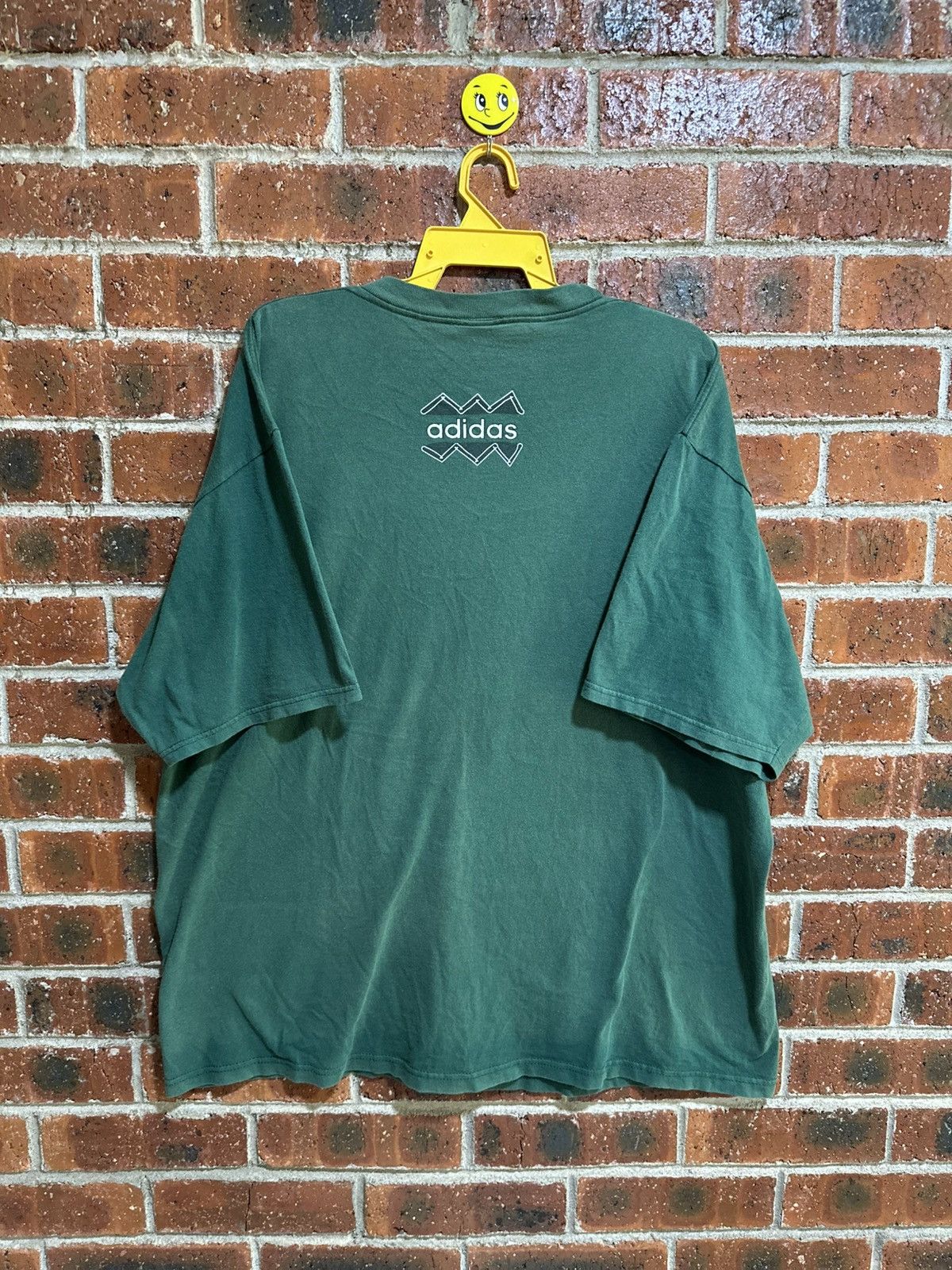 Adidas Thrashed Vintage 90s Adidas Sportwaer Faded Grunge Tee Size US XL / EU 56 / 4 - 6 Thumbnail