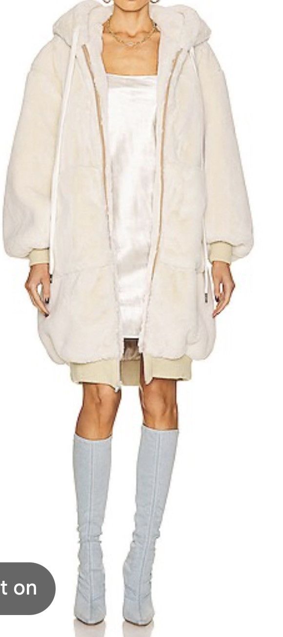 R13 💕R13 Faux Fur Hoodie💕NWOT Size S / US 4 / IT 40 - 2 Thumbnail