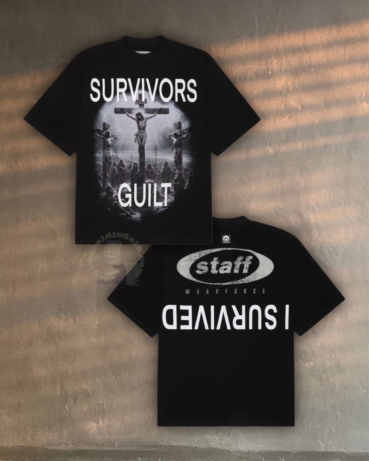 STAFF WORKFORCE STAFF WORKFORCE SELF SACRIFICE SURVIVORS GUILT TEE g59 ftp Size US M / EU 48-50 / 2 - 1 Thumbnail