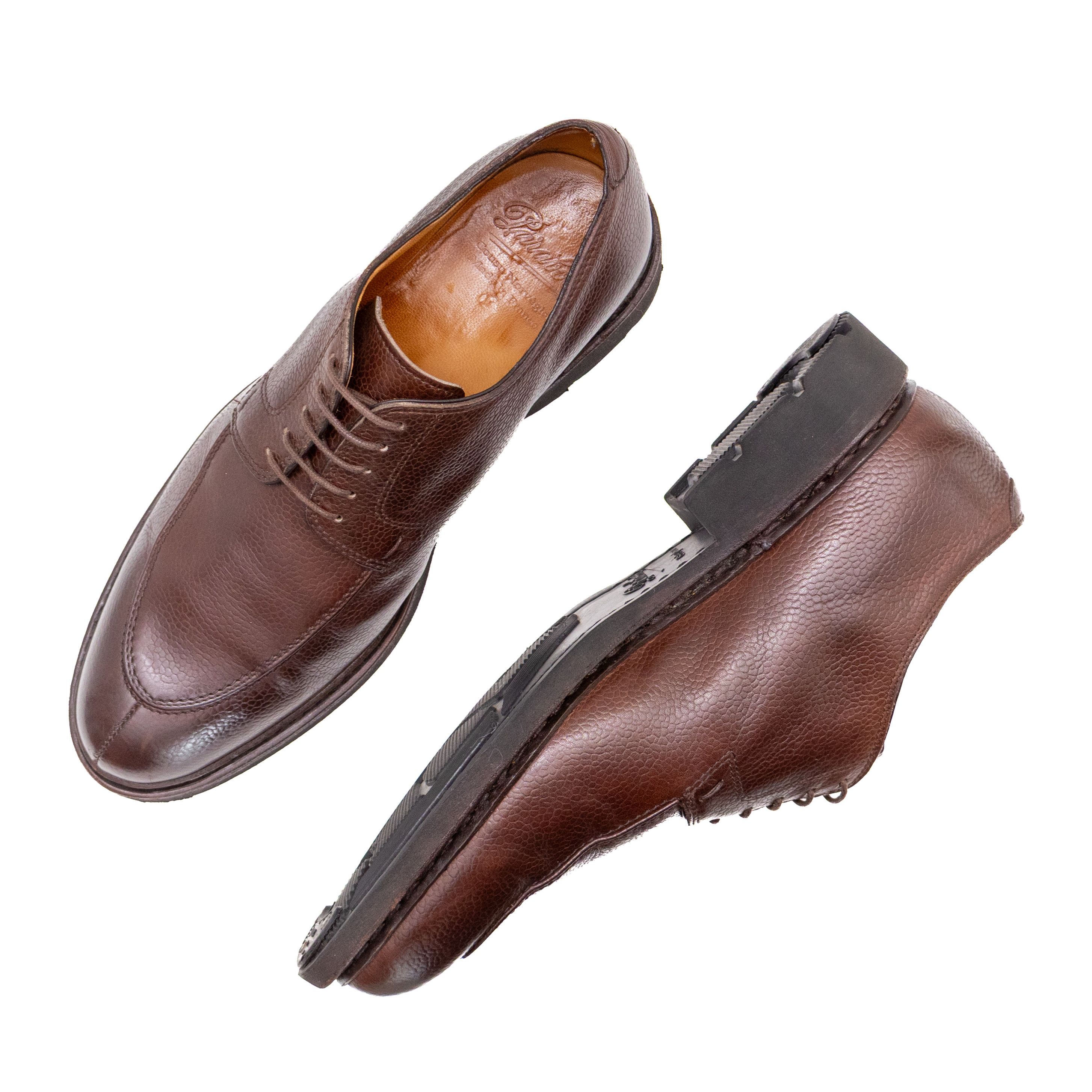 Paraboot Paraboot Rousseau Split Toe Lace Up Brown Grain Leather Size US 8.5 / EU 41-42 - 7 Thumbnail