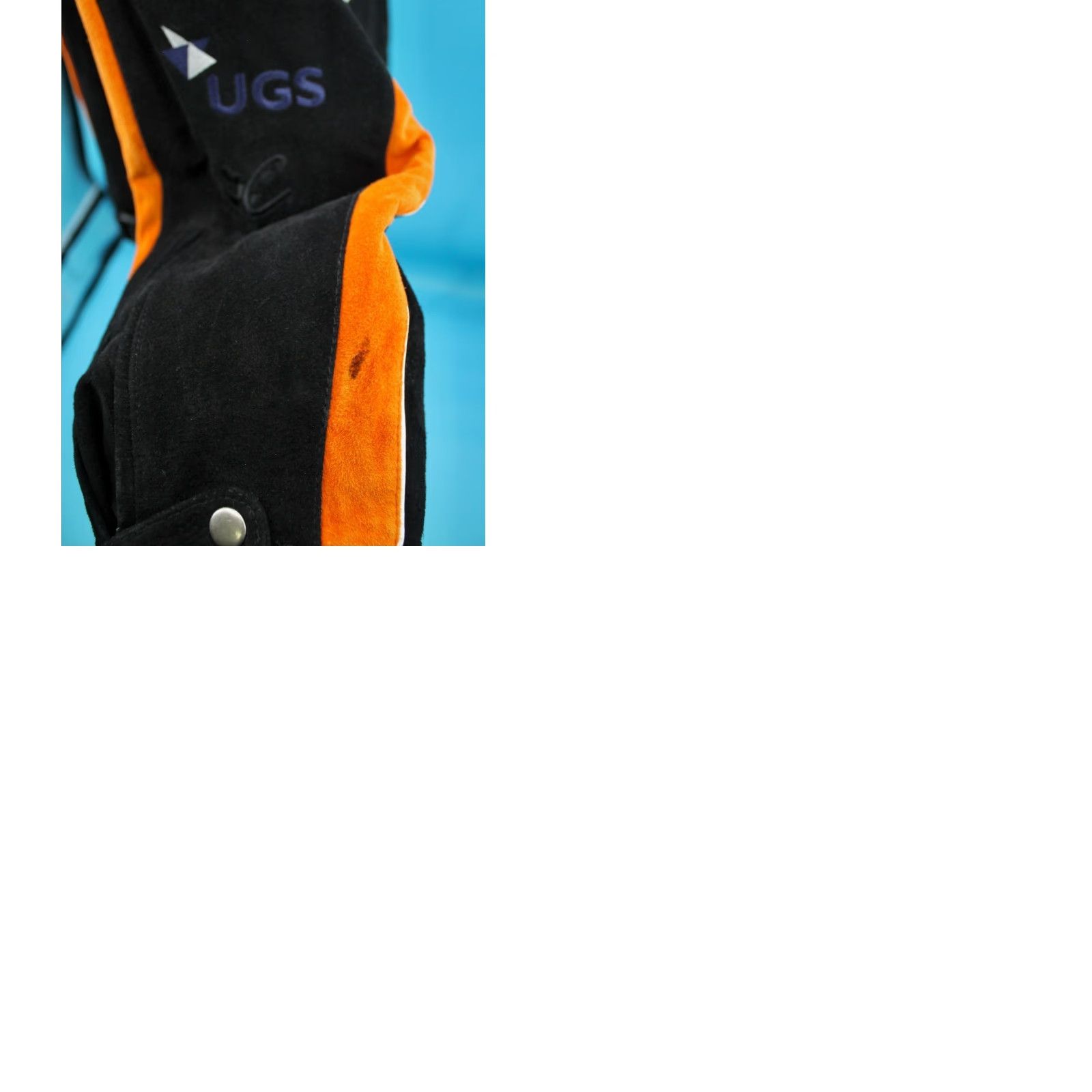 Chase Authentics NASCAR Jacket Mens VTG Suede Leather Tony Stewart Chase Authentics XL Orange Racing Jacket Size US XL / EU 56 / 4 - 9 Thumbnail