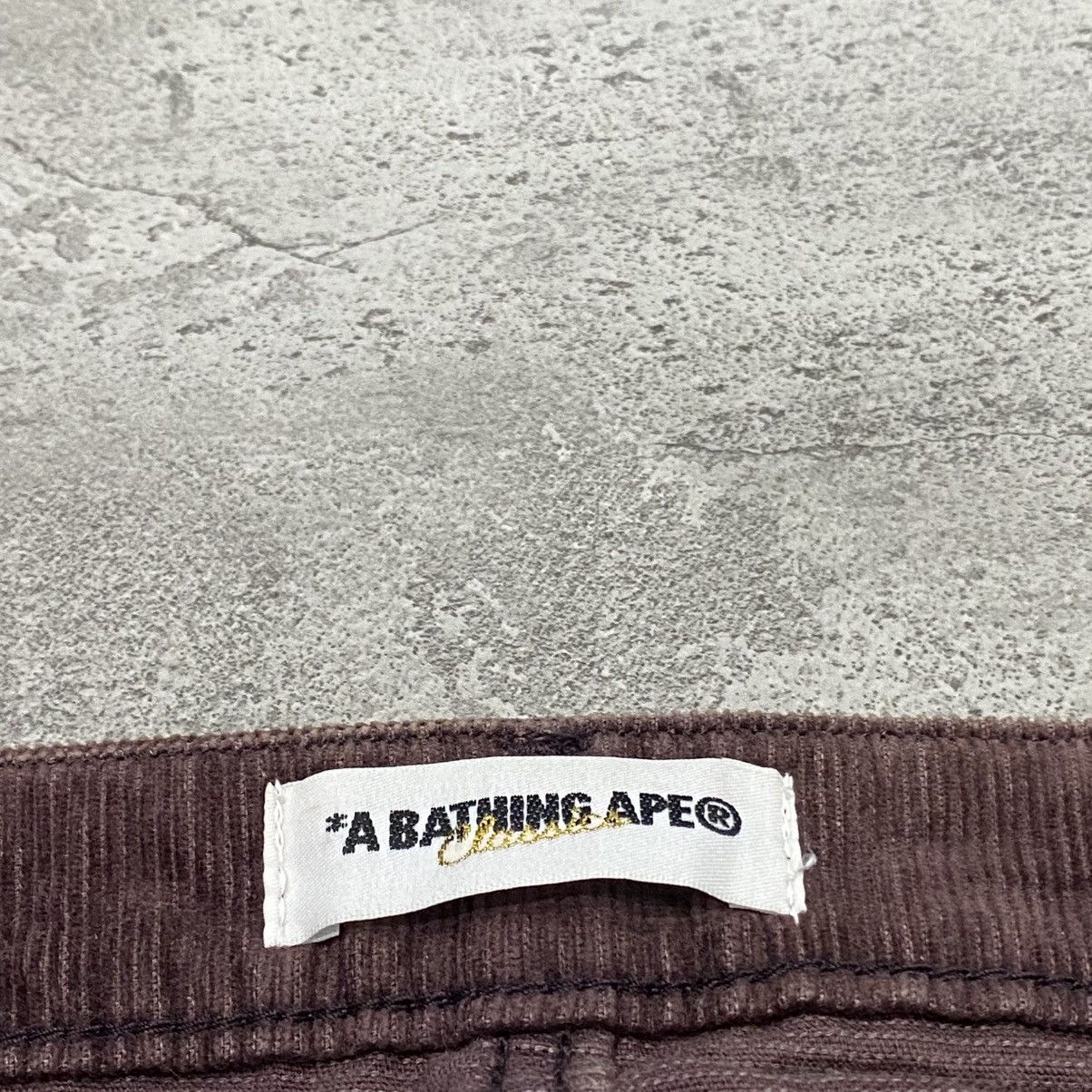 Bape Bape Sta Corduroy Brown Long Pants Size 32" / US 10 / IT 46 - 6 Thumbnail