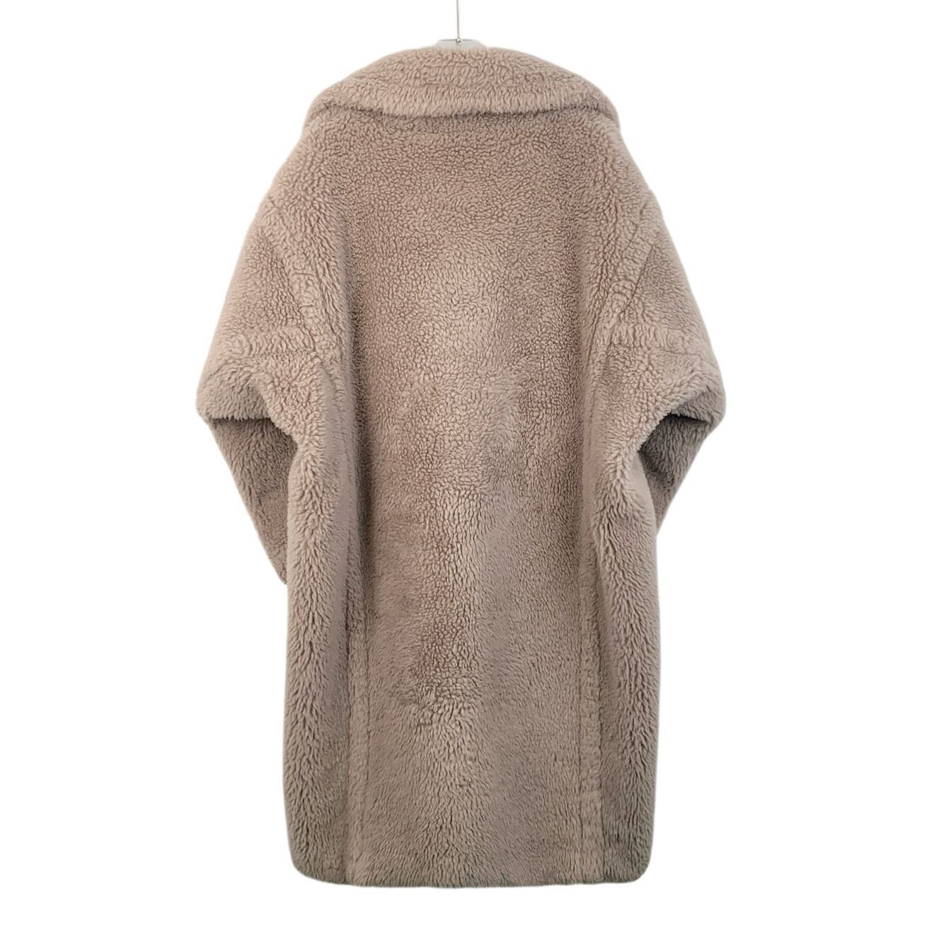 Max Mara MaxMara Womens Teddy Bear Wool-Blend Long Coat Size S / US 4 / IT 40 - 2 Thumbnail