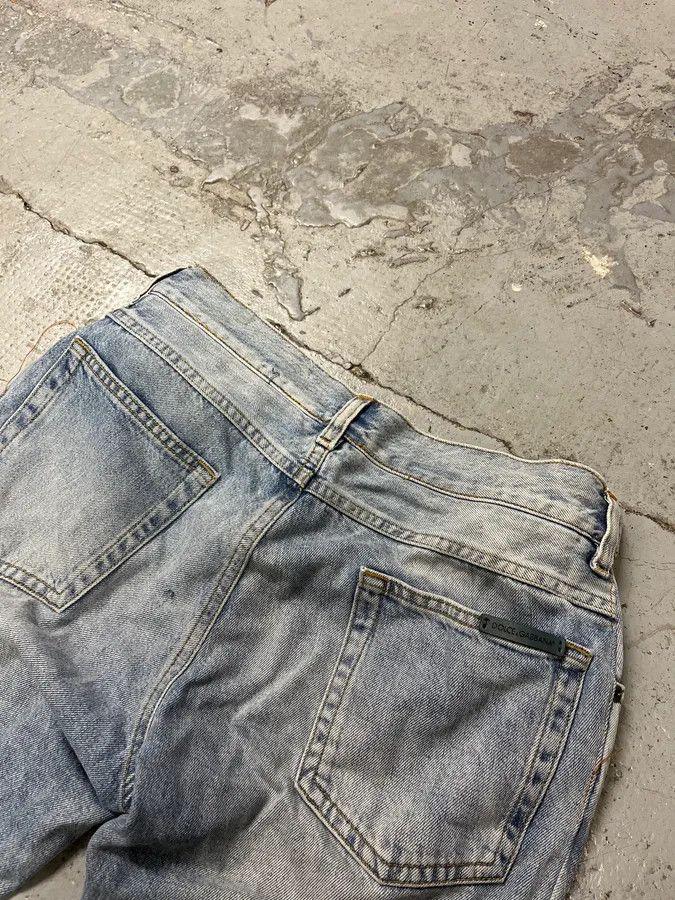Dolce & Gabbana 2010s Dolce & Gabbana Angels Blue Denim Jeans Size US 30 / EU 46 - 5 Thumbnail