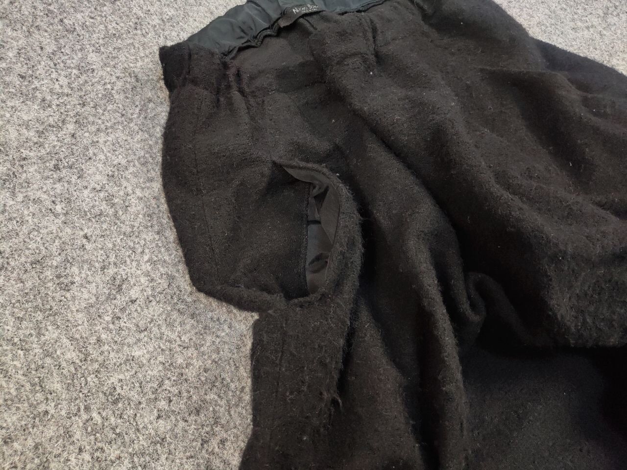 Japanese Brand Nuovo Borgo Design Tailored Baggy Black Short Pants Size 28" / US 6 / IT 42 - 9 Thumbnail