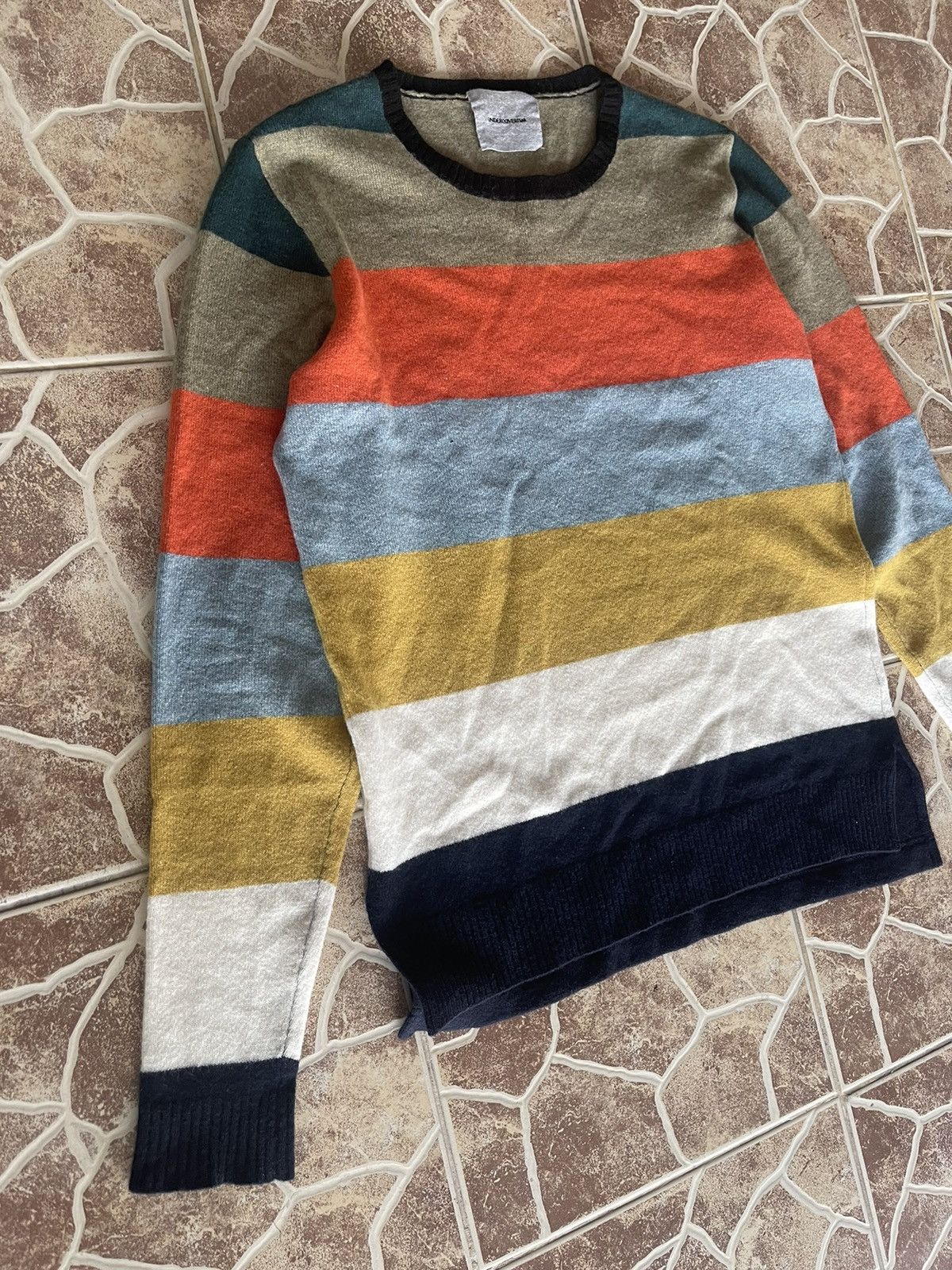 Undercover 🔥Undercover Color Block Stripes Sweatshirts Size US M / EU 48-50 / 2 - 3 Thumbnail