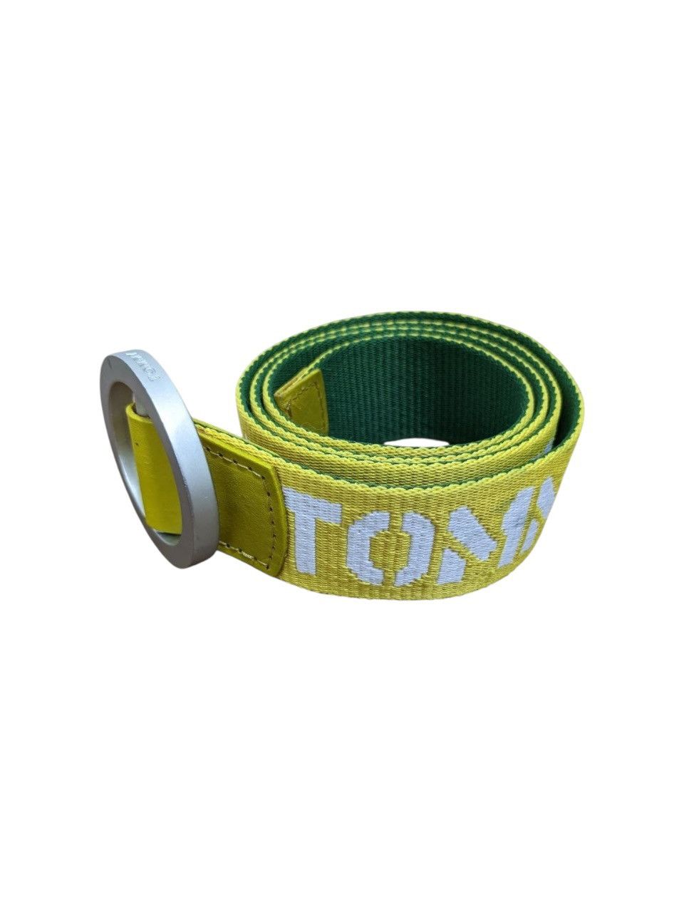 Tommy Hilfiger RUNWAY TOMMY NYC BLUE GREEN BUCKLE BELT Size ONE SIZE - 7 Thumbnail