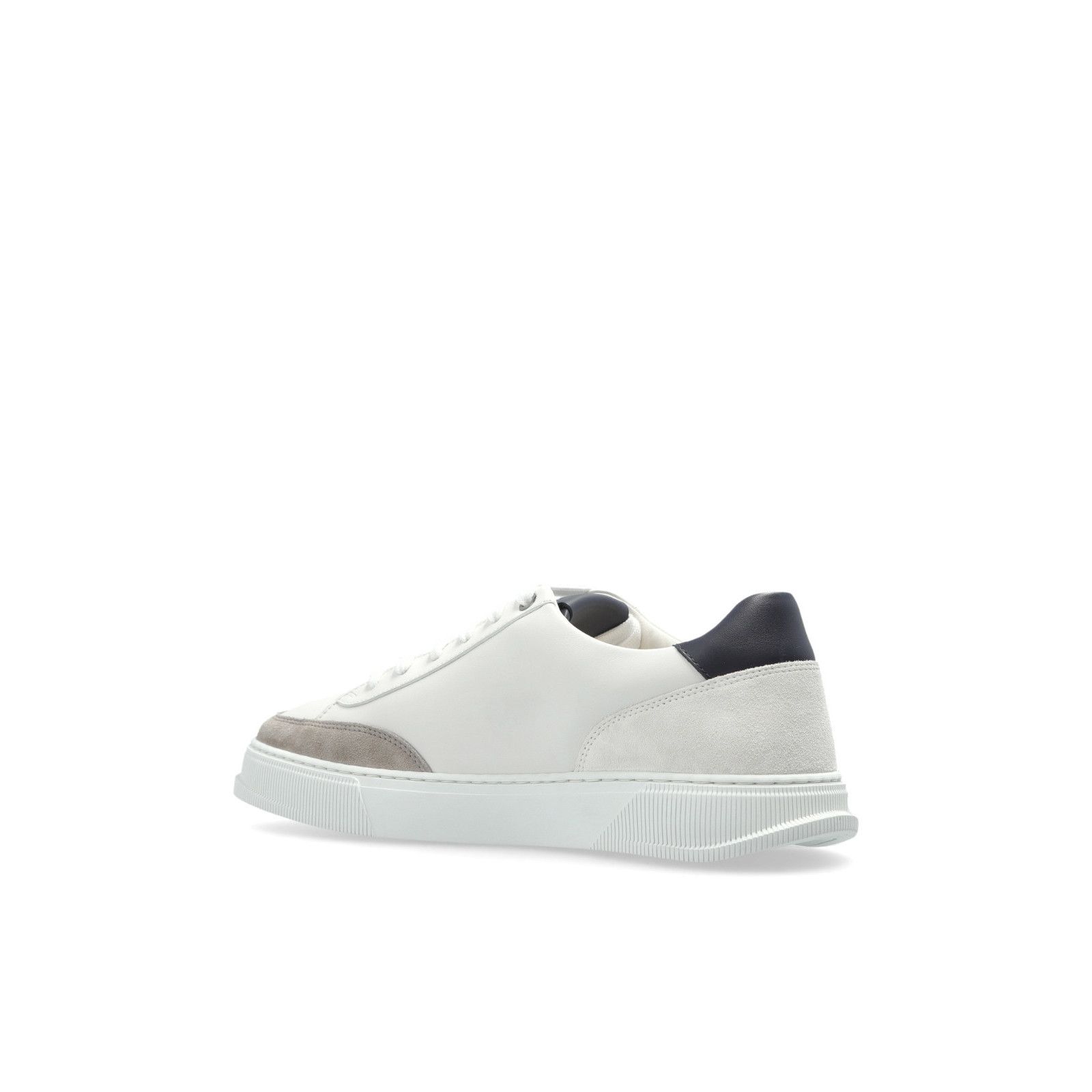 FERRAGAMO Alaska White Leather Sports Sneakers New & Authent