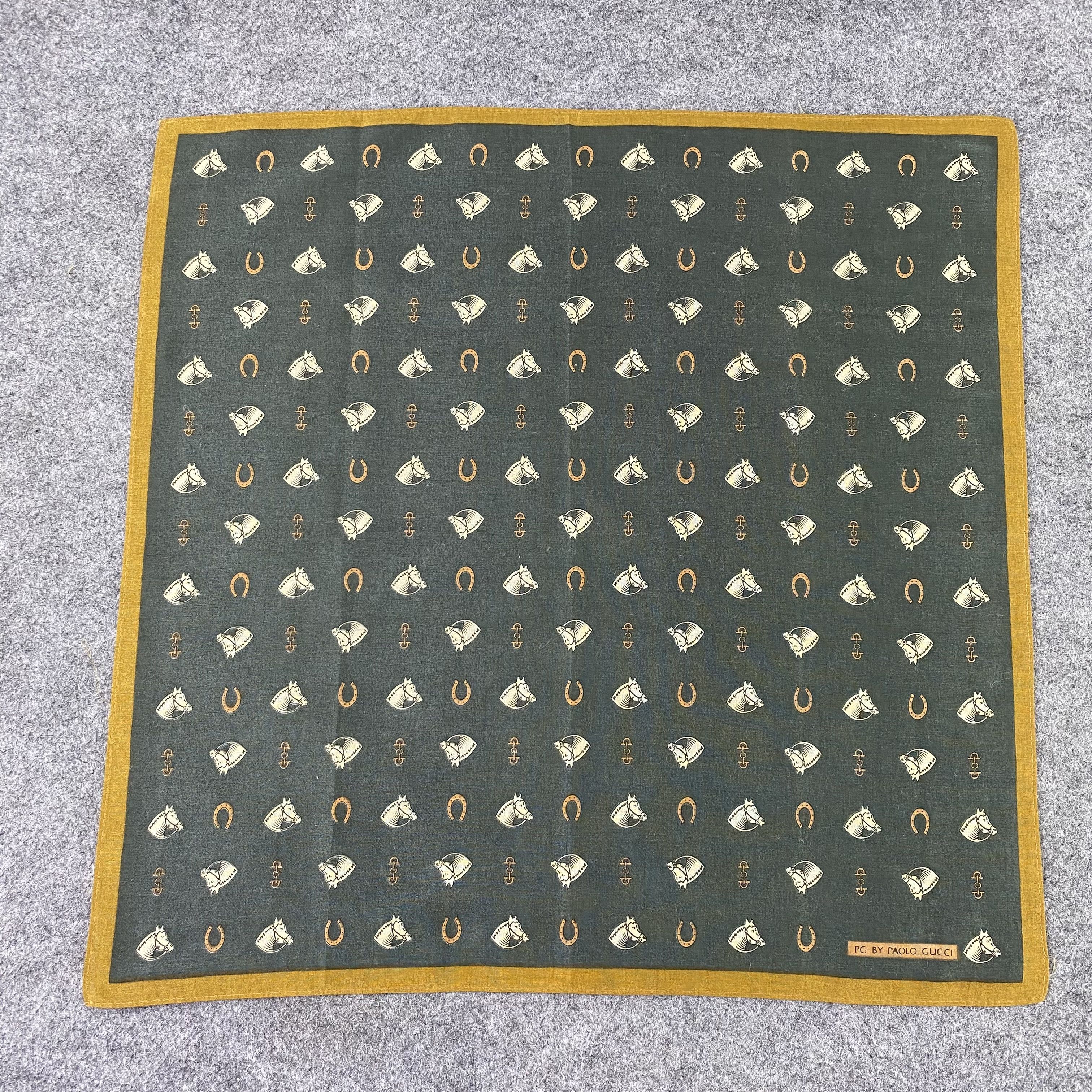 Paolo Gucci Paolo Gucci Handkerchief / Bandana / Neckerchief-B756 Size ONE SIZE - 3 Thumbnail