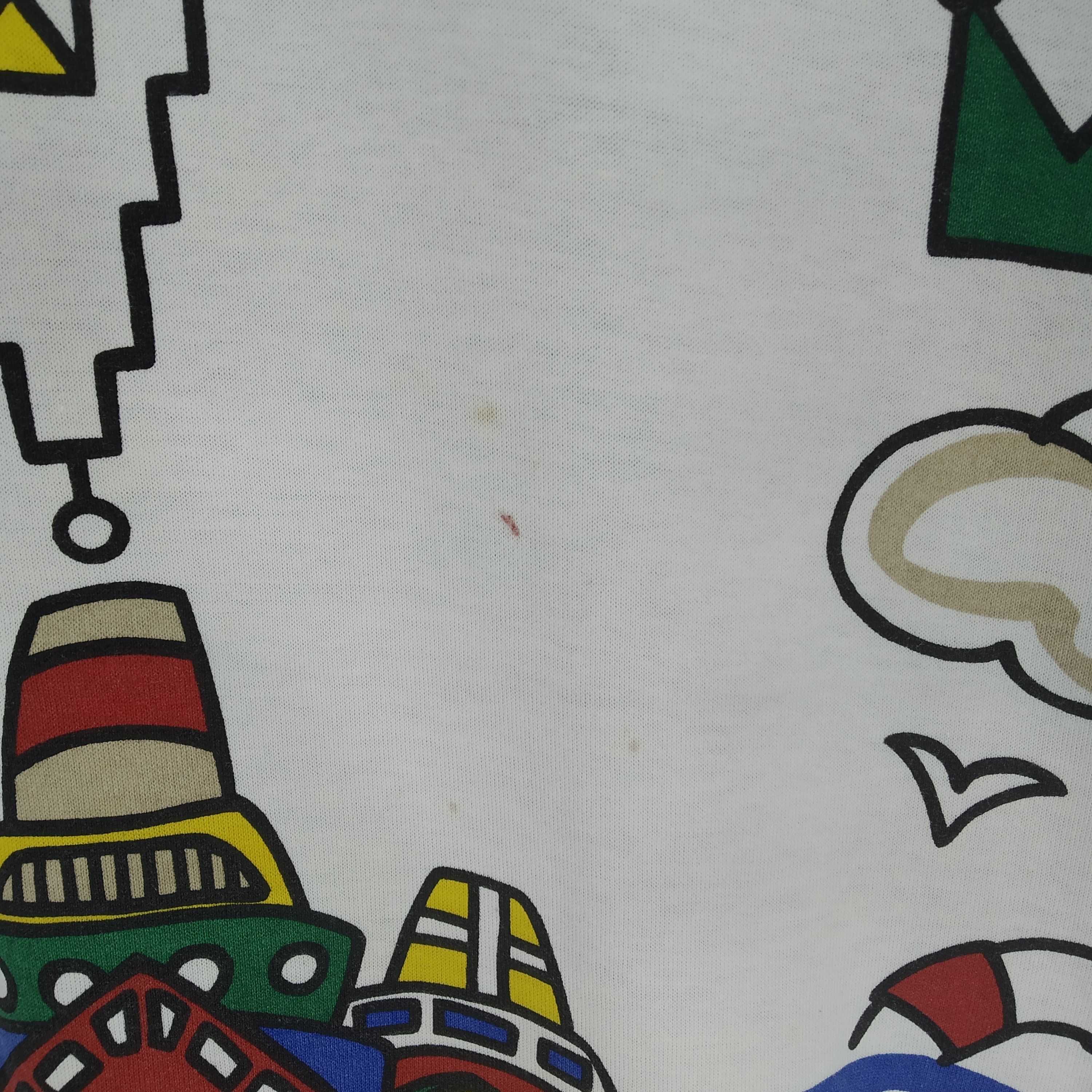 Art Comes First Vintage 90s Jean Charles De Castelbajac Pop Art Sea Paradise Size US L / EU 52-54 / 3 - 6 Thumbnail
