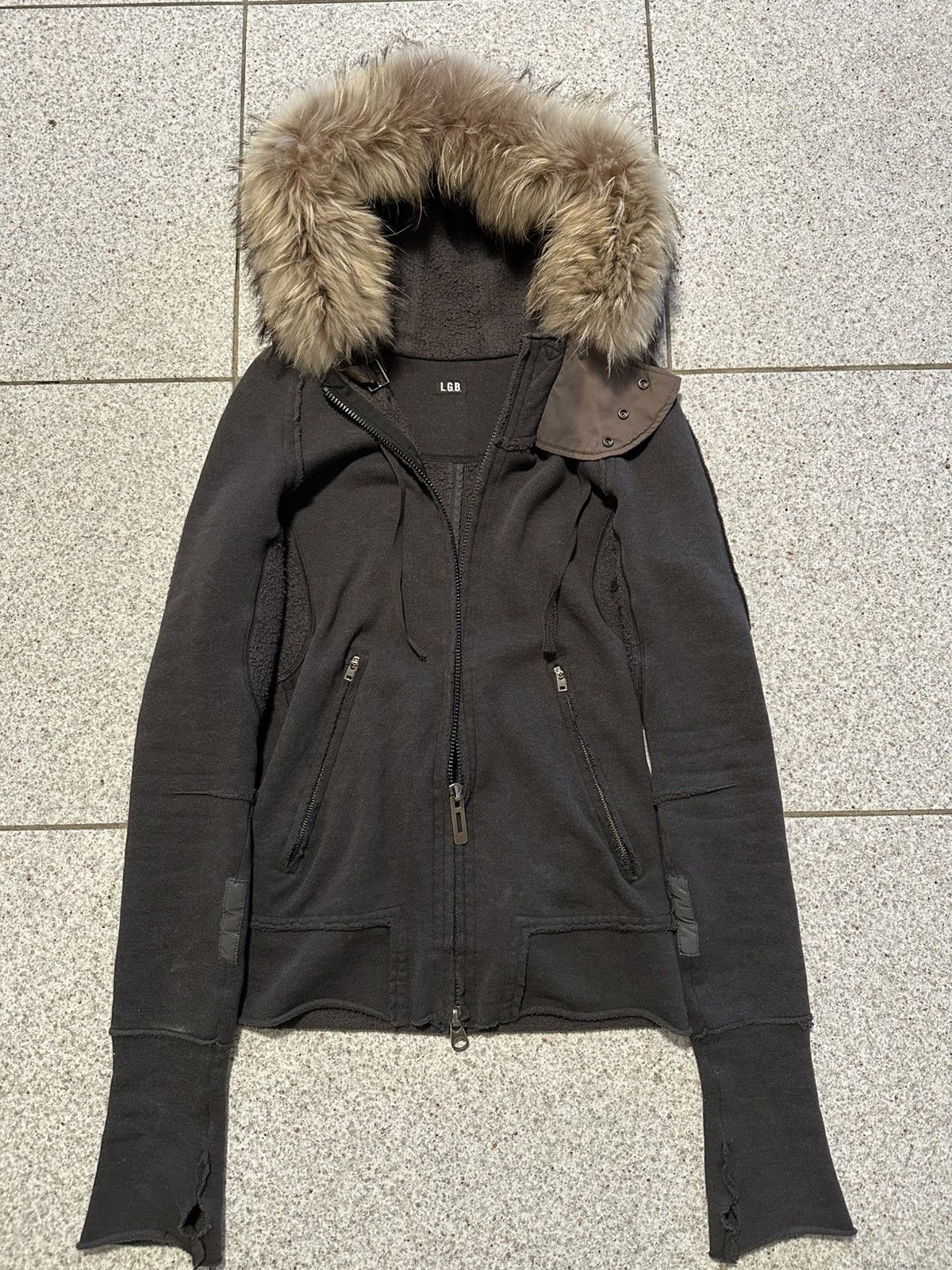 Le Grande Bleu (L.G.B.) L.G.B Le Grande Bleu Raccoon Fur Parka Size US S / EU 44-46 / 1 - 3 Thumbnail