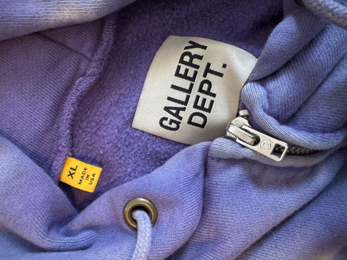 Gallery Dept. Gallery Dept. French Zip Hoodie Purple Size US XL / EU 56 / 4 - 3 Thumbnail