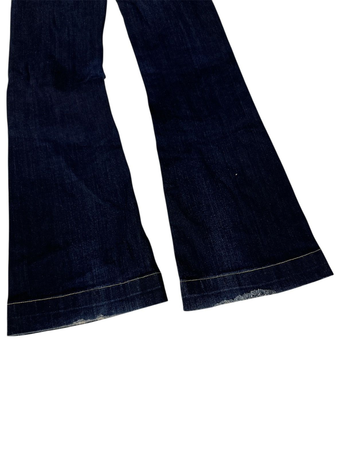 GOA 2000s Sly Jeans Y2K Flare Goa Lgb Red Pepper Style Size US 27 - 8 Thumbnail