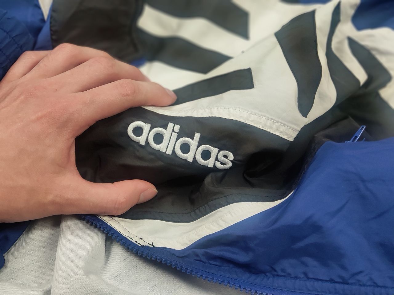 Adidas Vintage 90’s Adidas Originals Blue Zip Track Jacket Retro Size US L / EU 52-54 / 3 - 21 Thumbnail