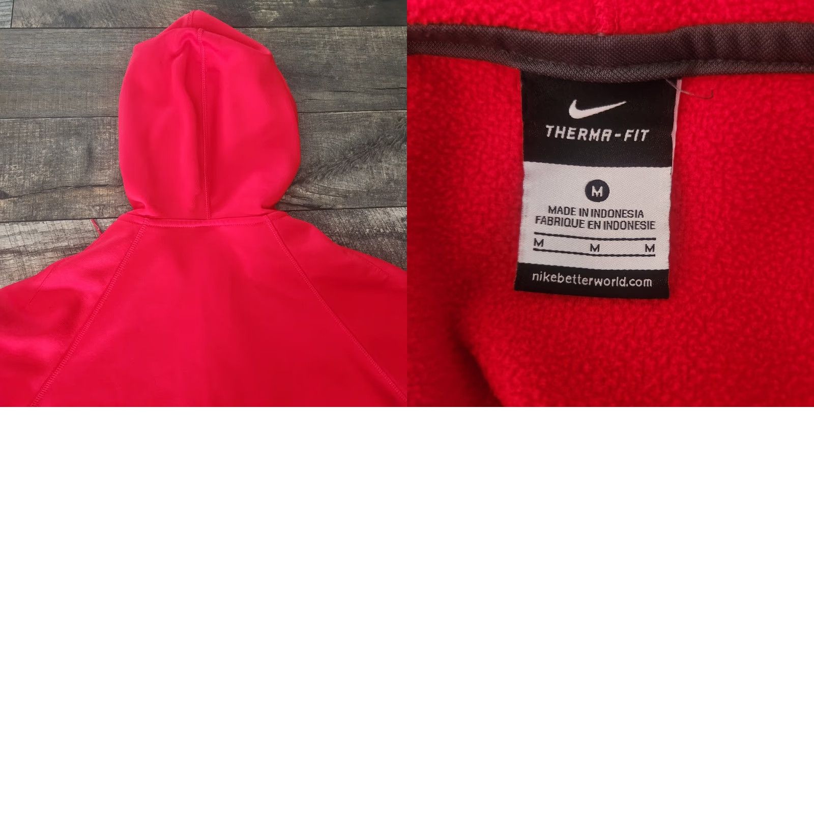 Nike Nike Ohio State Buckeyes Full Zip Hoodie Jacket Therma-Fit Dri Red Men's M Zip Jacket Size US M / EU 48-50 / 2 - 8 Thumbnail