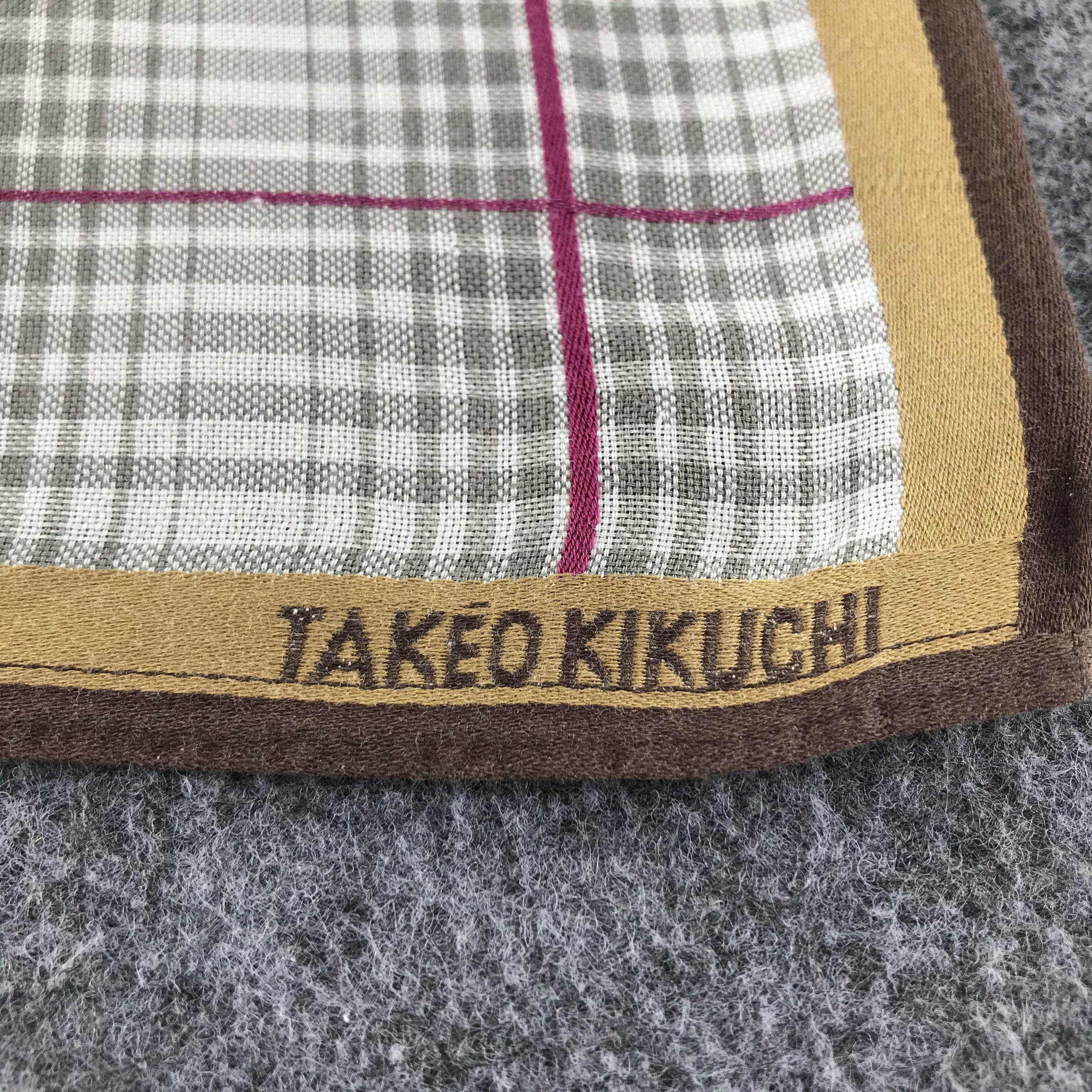 Japanese Brand × Takeo Kikuchi × Vintage Takeo Kikuchi Handkerchief Neckerchief Bandana H200 Size ONE SIZE - 5 Thumbnail