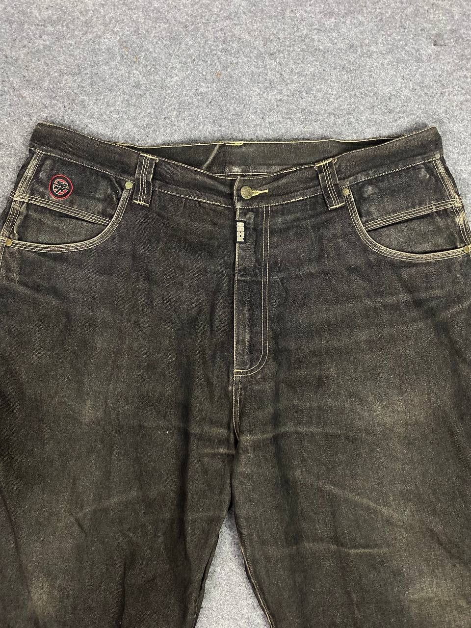 Japanese Brand vintage 90s school of hard knock baggy denim nice design Size US 44 / EU 60 - 12 Thumbnail