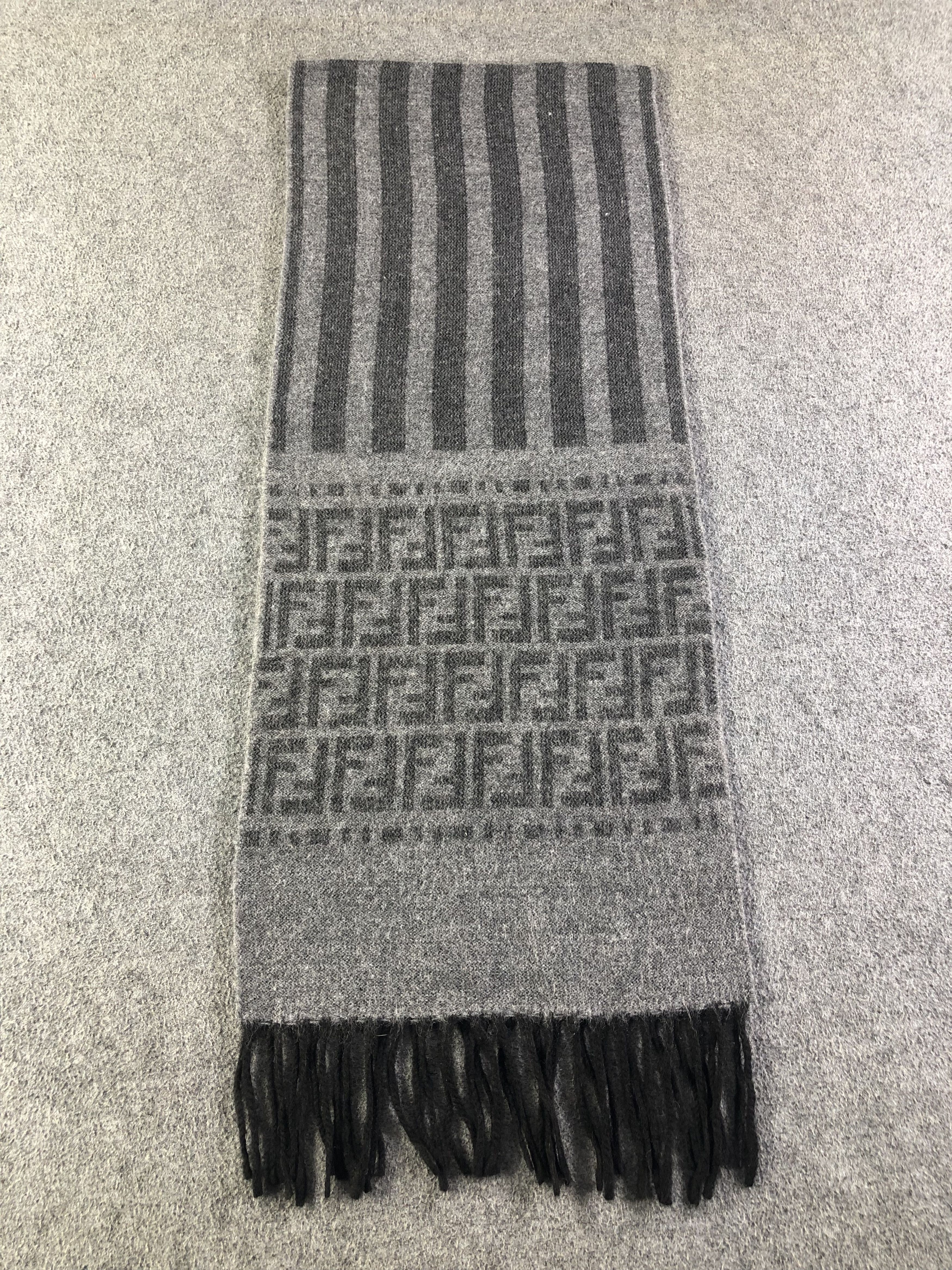 Fendi Fendi Monogram Scarf / Muffler / Neckwear SS1410 Size ONE SIZE - 3 Thumbnail