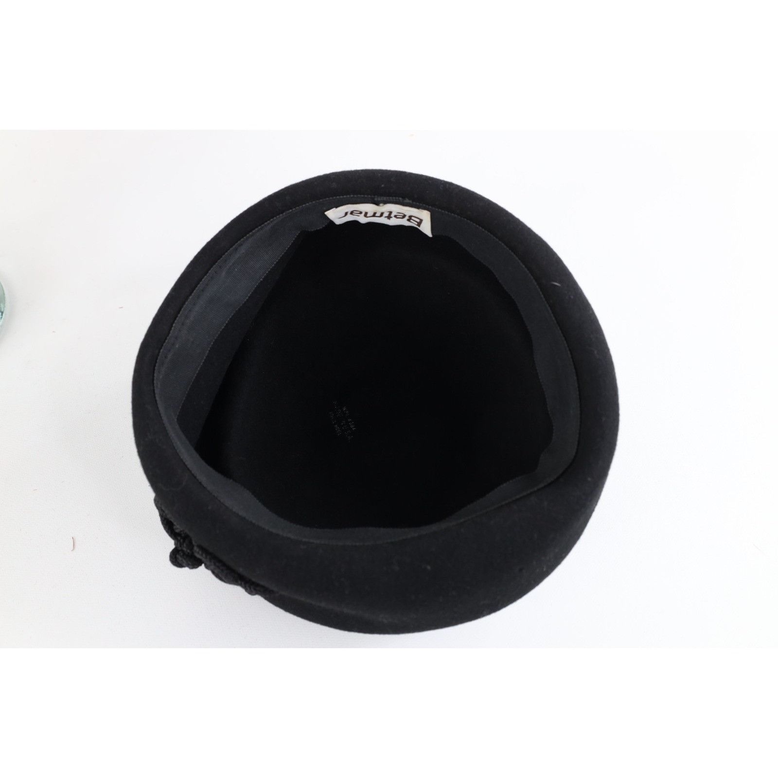 Vintage Vintage 80s 90s Streetwear Roped Flower Felt Wool Beret Hat Size ONE SIZE - 6 Thumbnail