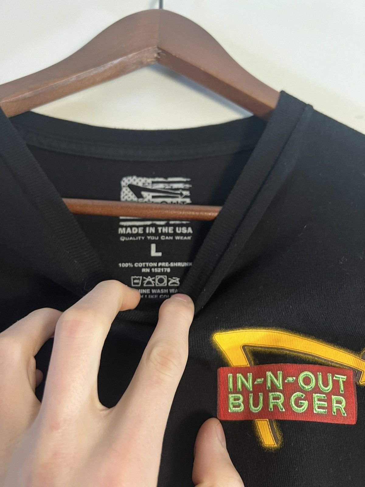 Other IN-N-OUT 75 year tee Size US L / EU 52-54 / 3 - 5 Thumbnail
