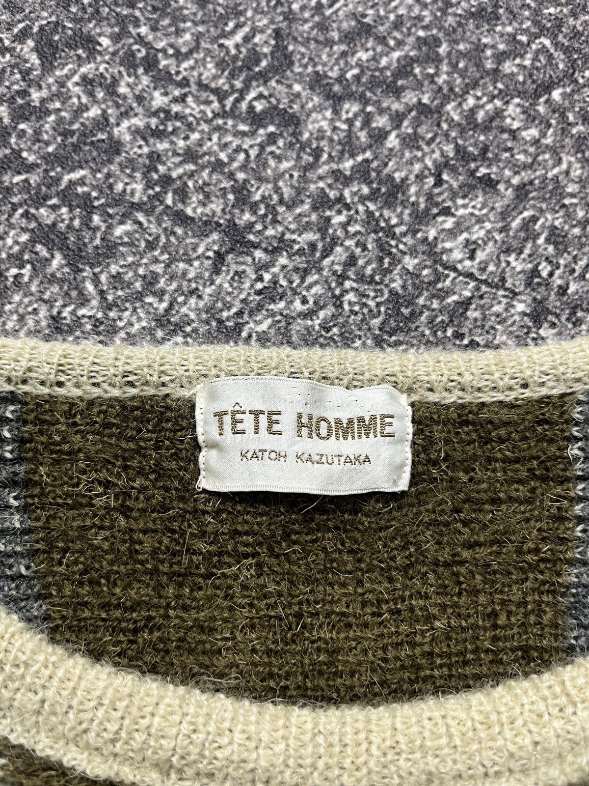 Tete Homme Tete homme katoh kazutaka by issey miyake knitwear Size US M / EU 48-50 / 2 - 3 Thumbnail