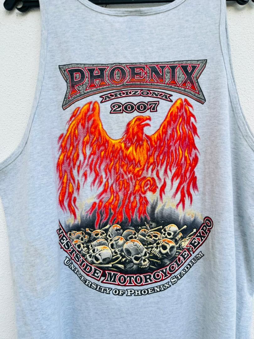 Harley Davidson × Japanese Brand Vintage Phoenix Arizona 2007 Westside Motorcycle Expo Size US M / EU 48-50 / 2 - 3 Thumbnail