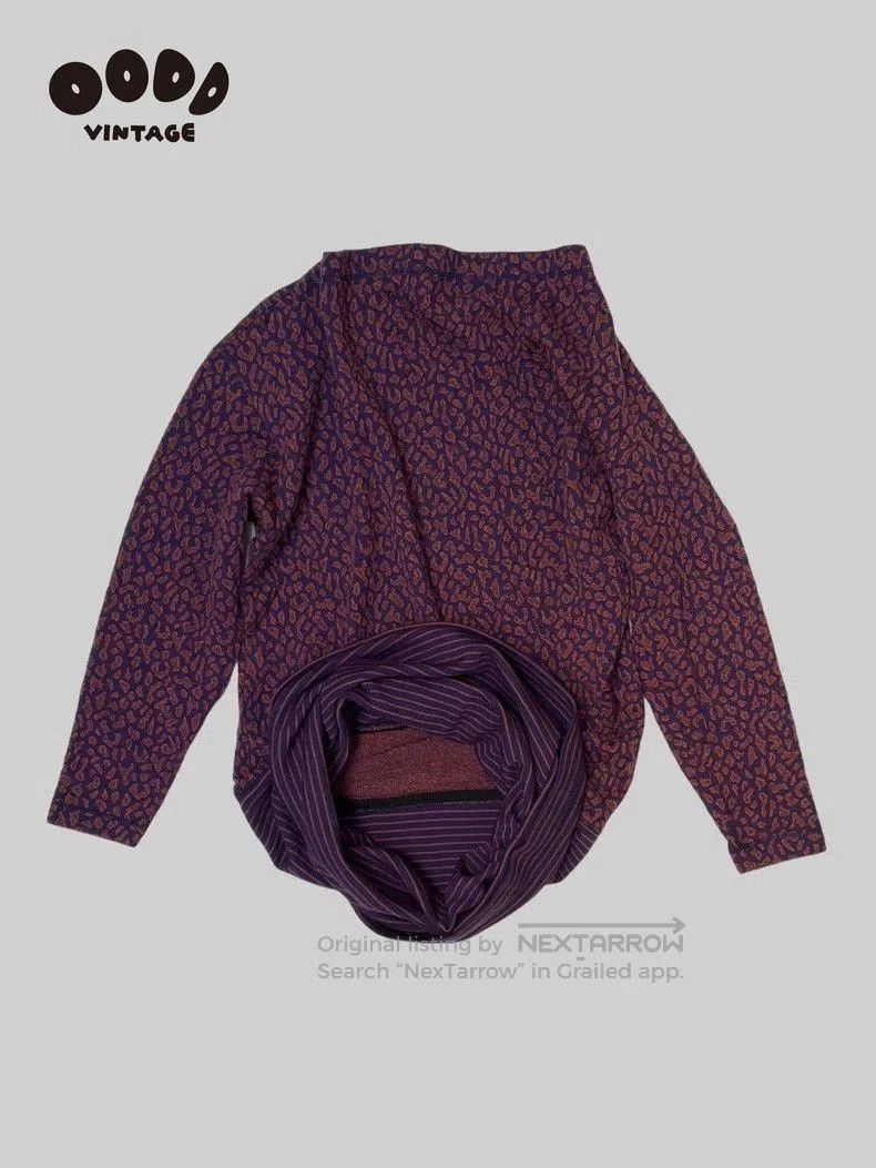 Issey Miyake Issey Miyake 80S Abstract Knit Dress. Size US 36 / EU 52 - 5 Thumbnail