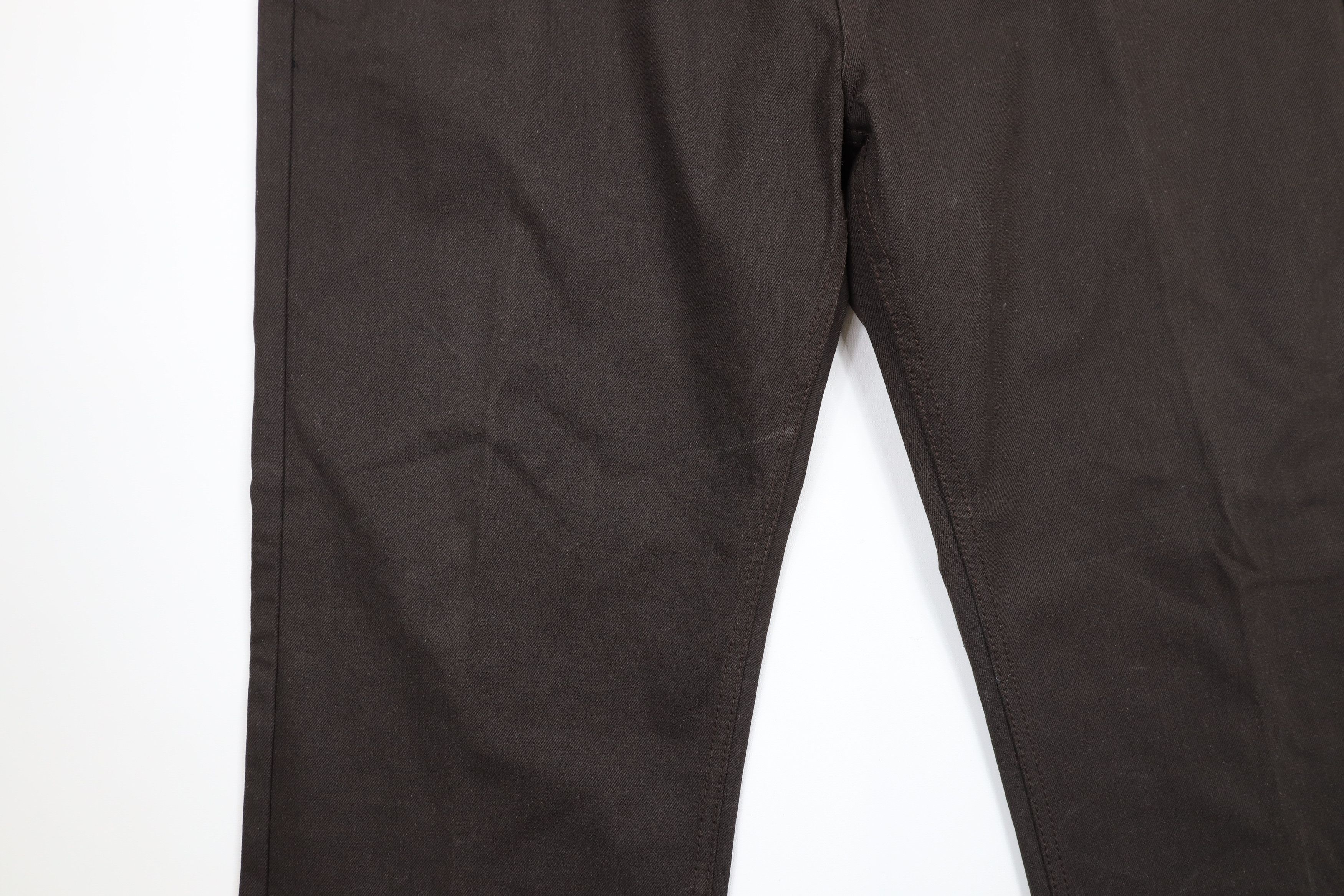 Vintage Vintage 90s Y2K Streetwear Waxed Cotton Baggy Wide Leg Jeans Size US 42 / EU 58 - 6 Thumbnail