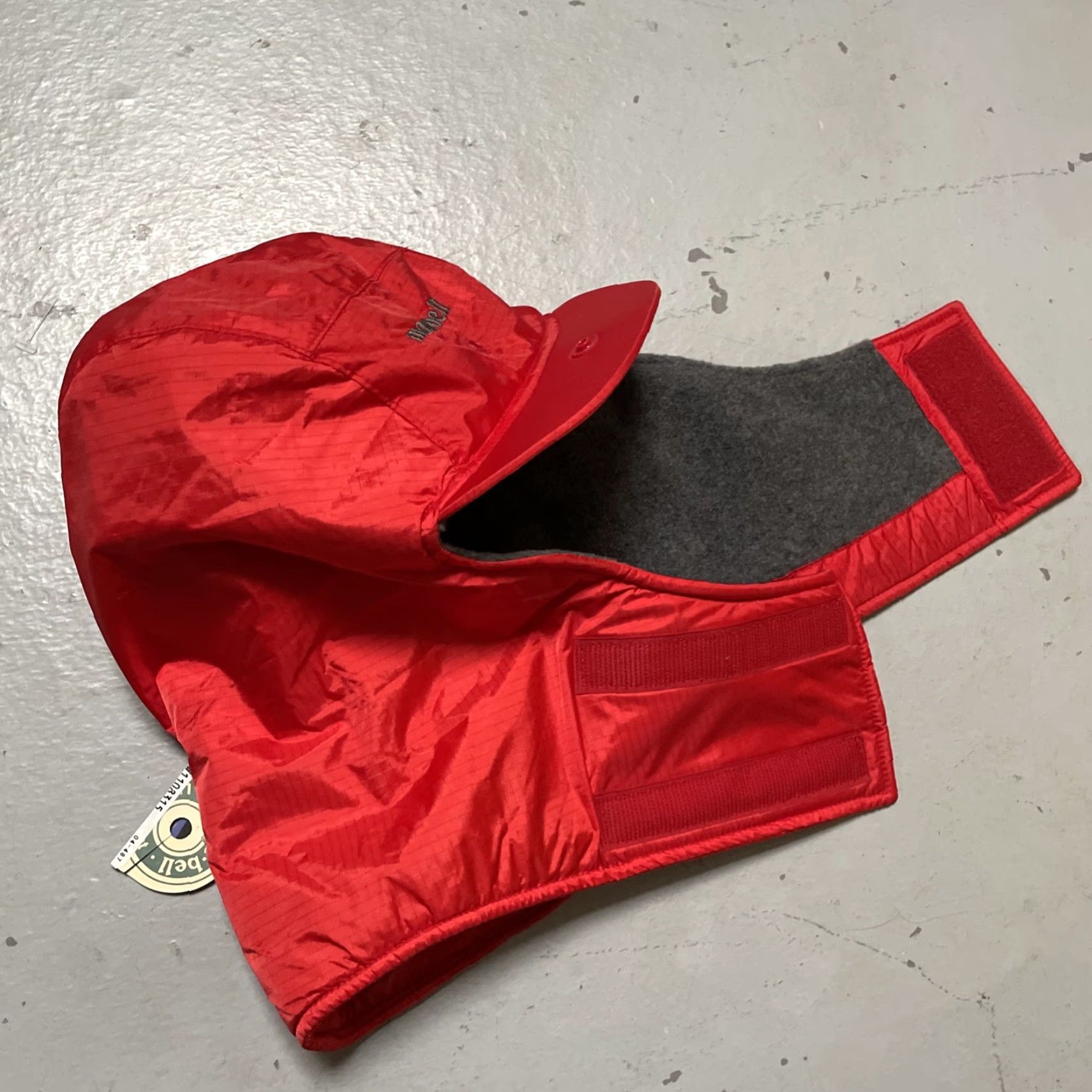 Montbell VINTAGE Montbell Climaplus Fleece Lined 5-Panel Ear Flap Cap Made Japan M NWT Red Unisex Adults Hats Kinder? Size US M / EU 48-50 / 2 - 3 Thumbnail