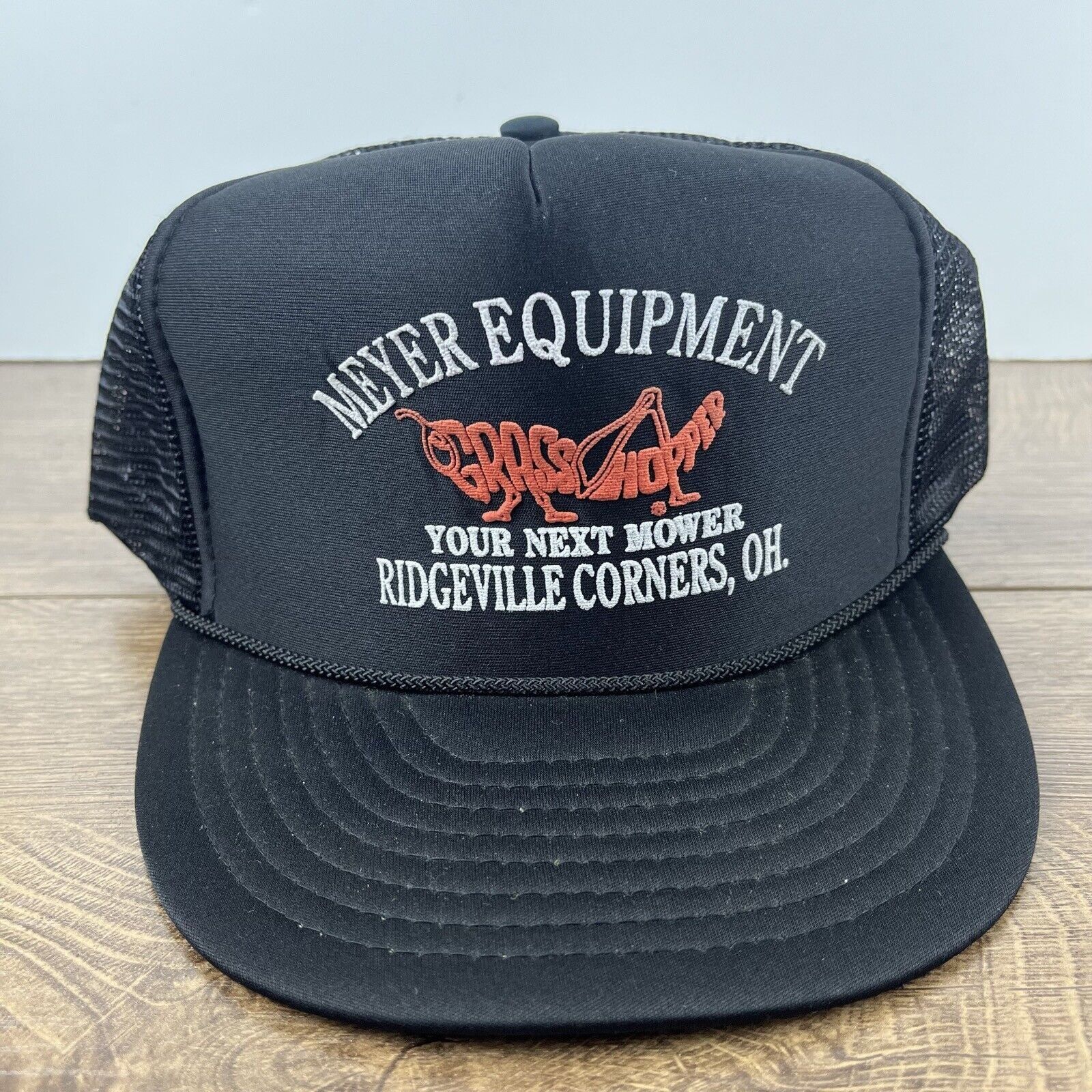 Other Meyer Equipment Hat Ridgeville Corners Black Adjustable Hat Size ONE SIZE - 4 Thumbnail