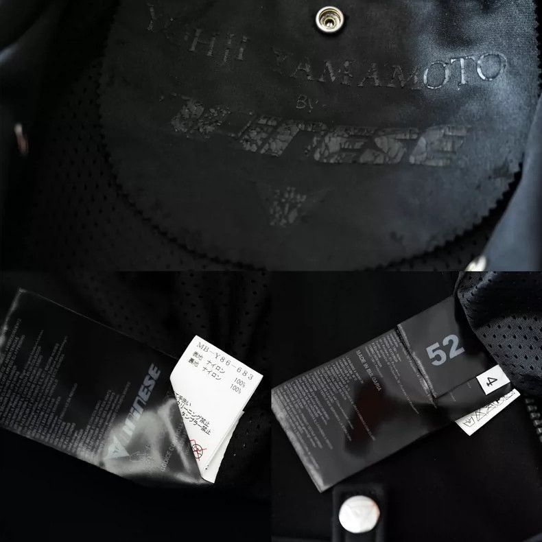 Yohji Yamamoto Yohji Yamamoto Yohji Yamamoto Dainese Zip Jacket Size US L / EU 52-54 / 3 - 9 Thumbnail