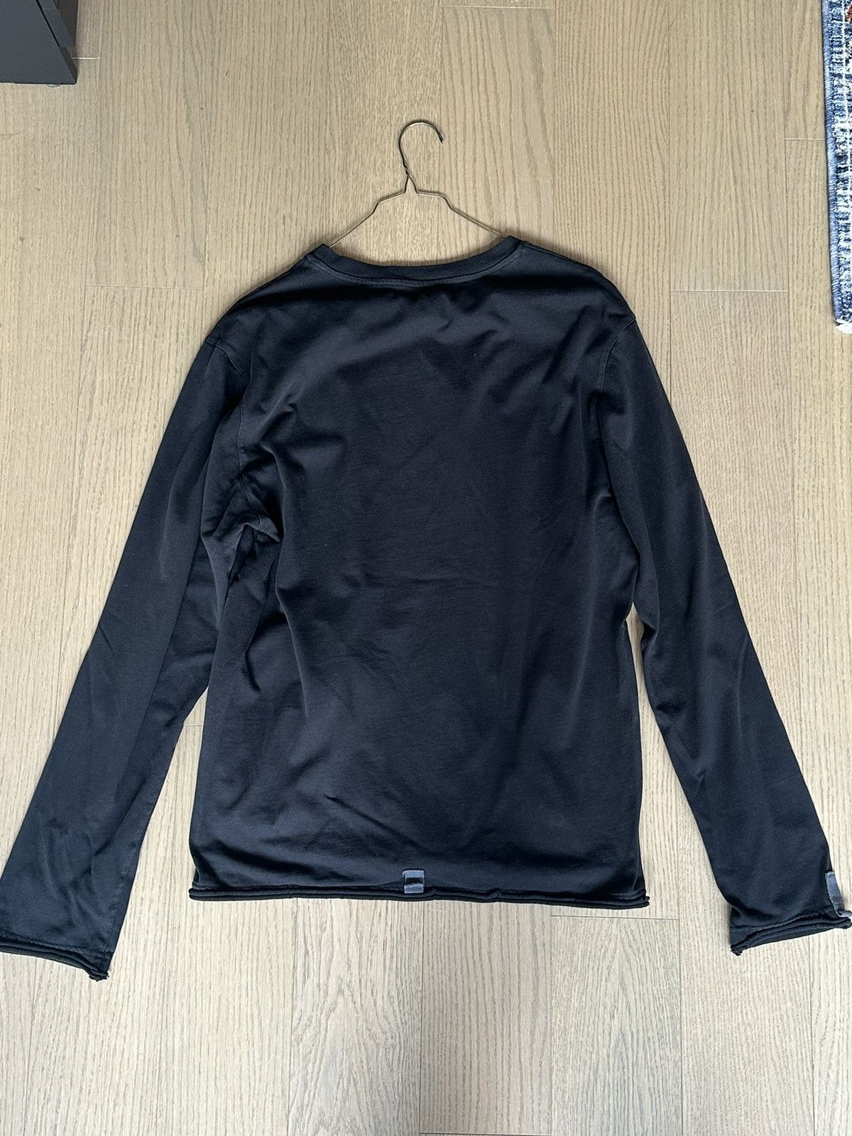 Helmut Lang Black Tactical Pocket Long-Sleeve Shirt Size US L / EU 52-54 / 3 - 2 Thumbnail