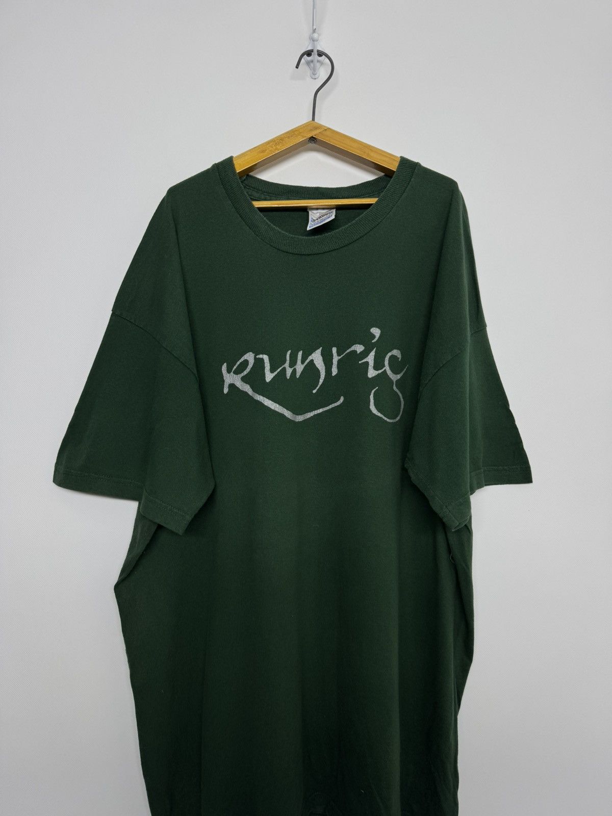 Vintage RARE 90s Runrig The Big Wheel Band T Shirt Vintage Size US XXL / EU 58 / 5 - 2 Thumbnail