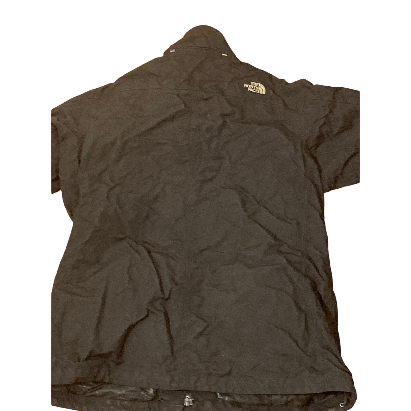 The North Face Vtg The NorthFace Womens XL Black Jacket Rain Shell Ski Coat Size XL / US 12-14 / IT 48-50 - 7 Thumbnail