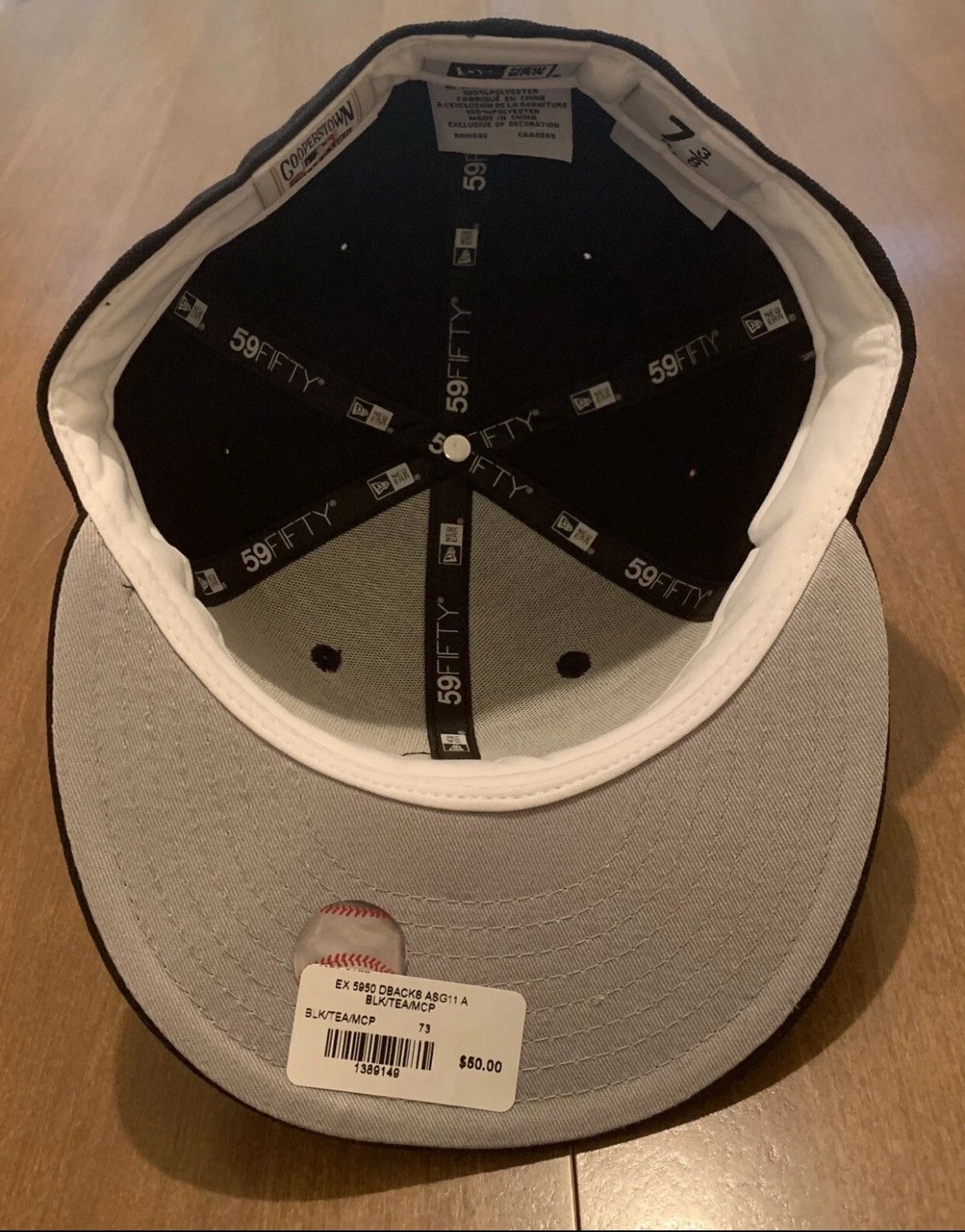Hat Club Hat Club Arizona Diamondbacks 2011 ASG Patch Hat Size 7 3/8 Size ONE SIZE - 4 Thumbnail