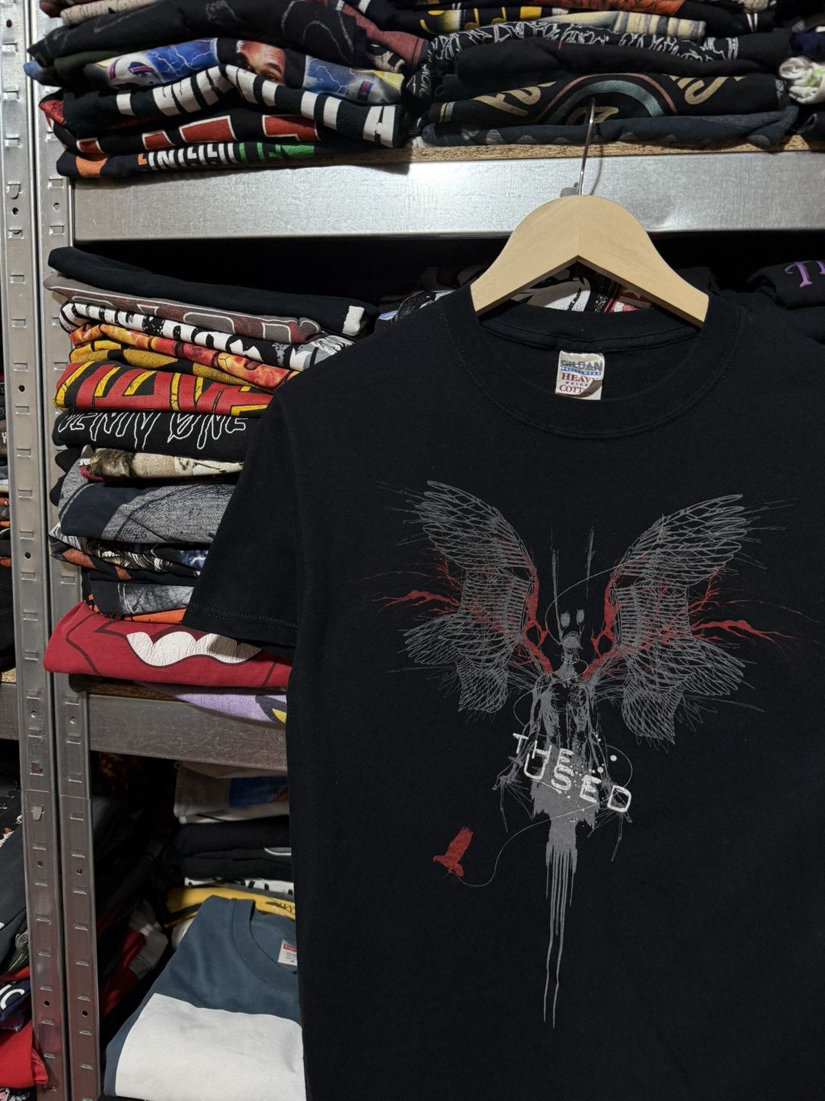 Vintage Vintage 2000’s The Used Rock Band Tour Retro T-Shirt Y2K Size US S / EU 44-46 / 1 - 3 Thumbnail
