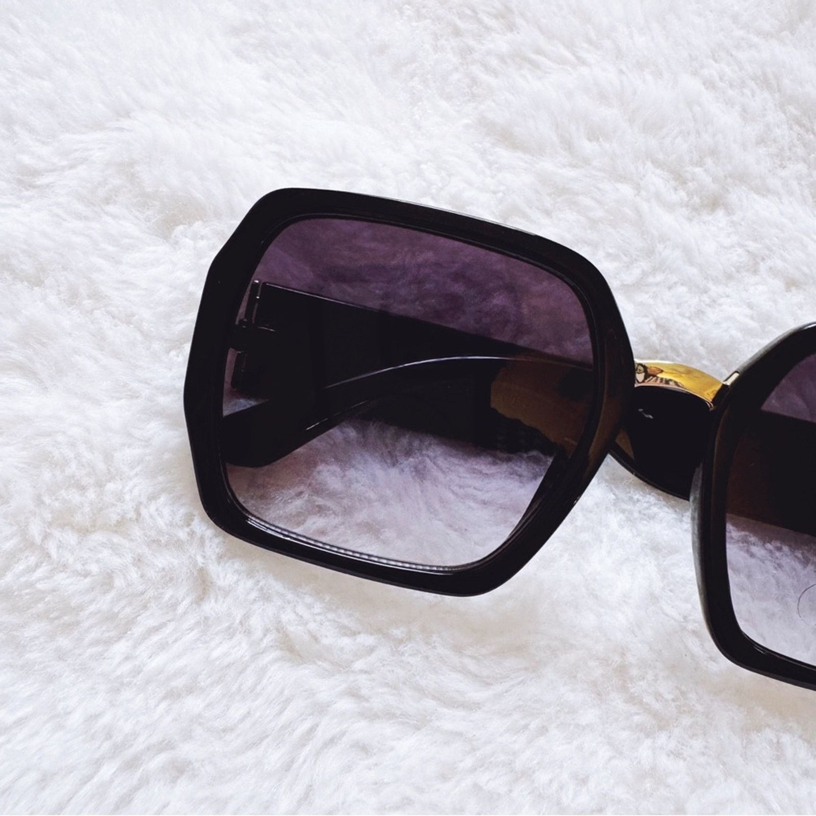 Other Layla Black Sleek Square Sunglasses Size ONE SIZE - 2 Thumbnail