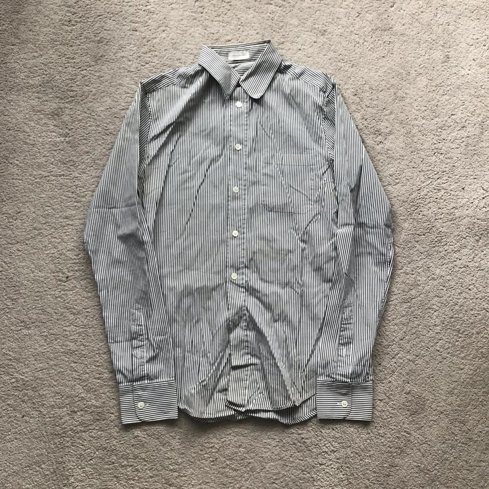 Balenciaga Balenciaga Striped Shirt Size US M / EU 48-50 / 2 - 1 Thumbnail