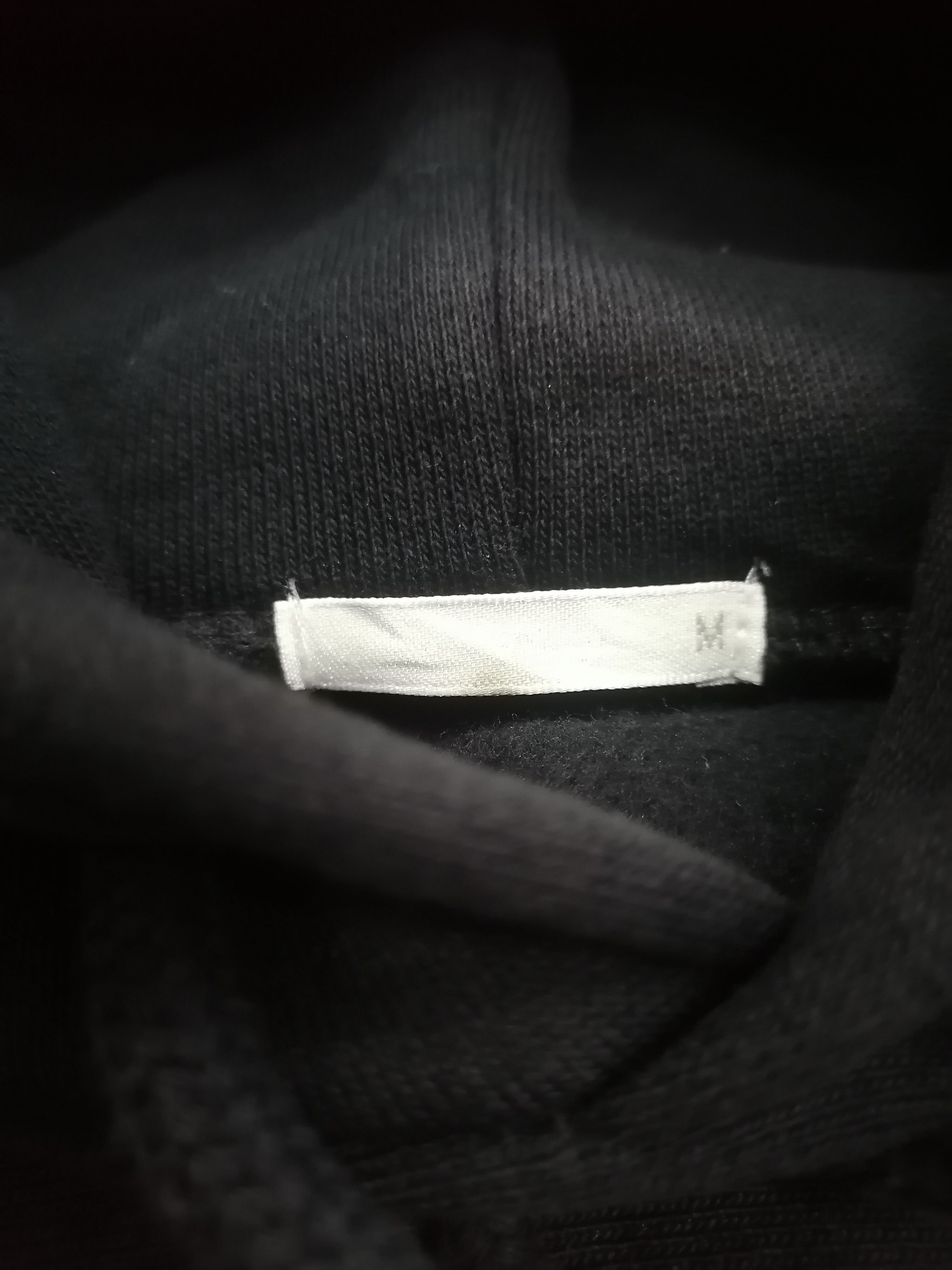 Japanese Brand Trashed Faded Black GU Hoodies Size US M / EU 48-50 / 2 - 5 Thumbnail