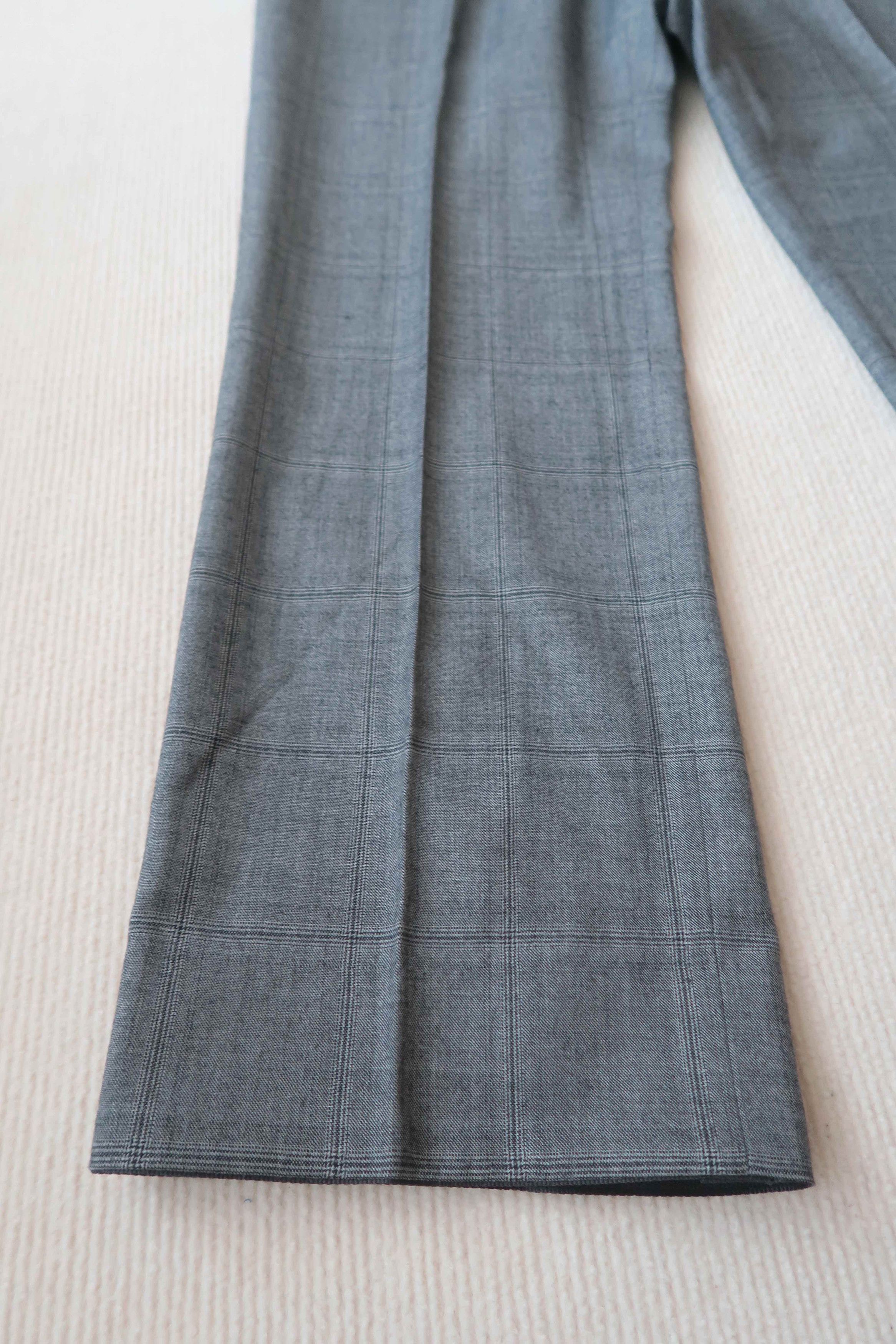 Gucci Gucci Gray Check Straight Leg Pants Size US 36 / EU 52 - 7 Thumbnail