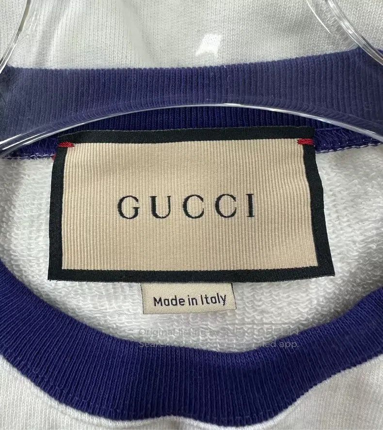 Gucci Gucci White cartoon print logo long-sleeved sweatshirt Size XS / US 0-2 / IT 36-38 - 3 Thumbnail