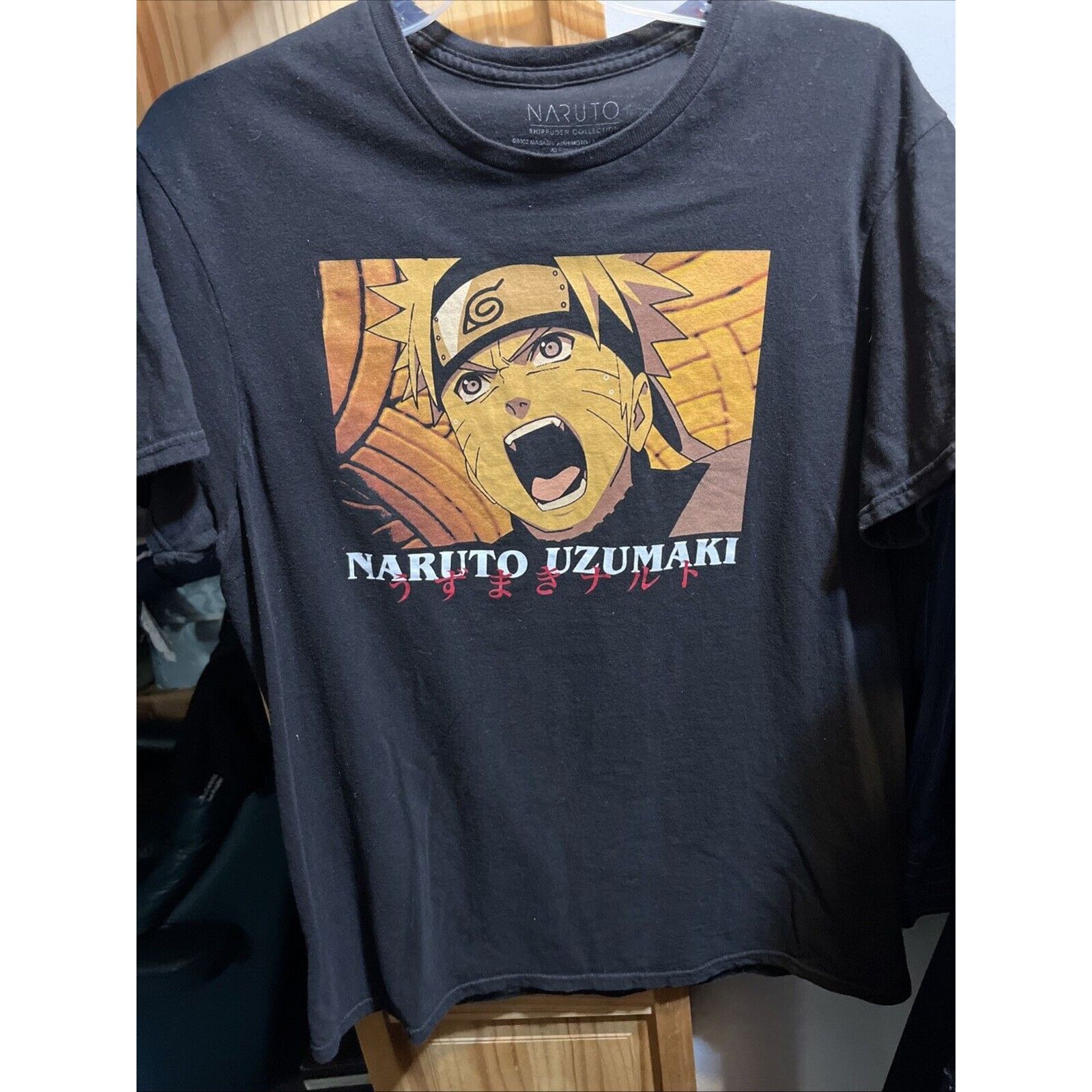 Other Shippuden Collection Tee Naruto Uzumaki Yell T Shirt Men's L Size US L / EU 52-54 / 3 - 8 Thumbnail