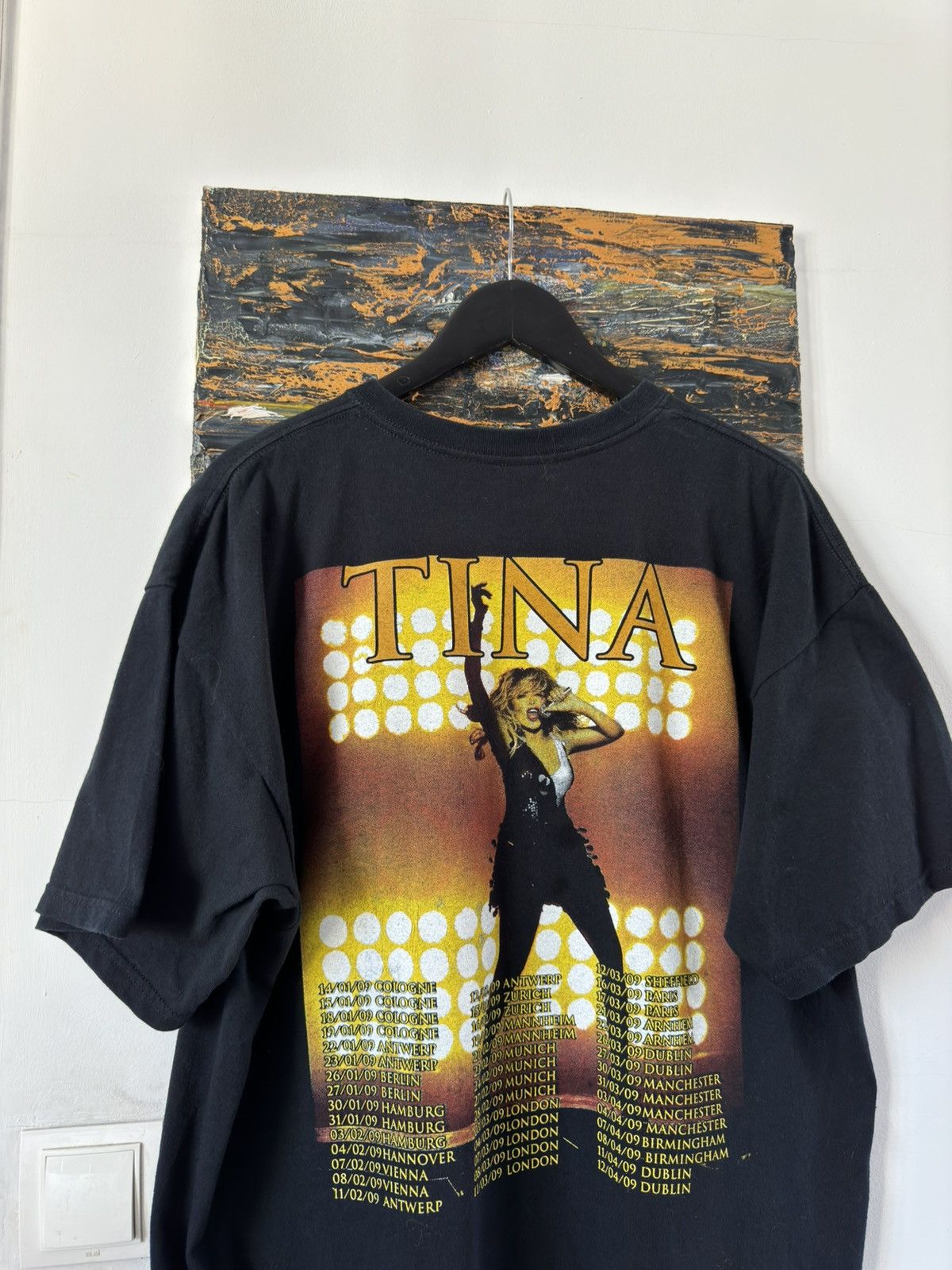 Band Tees × Vintage Vintage Tina Turner 2009 Tour T Shirt Size US XL / EU 56 / 4 - 5 Thumbnail