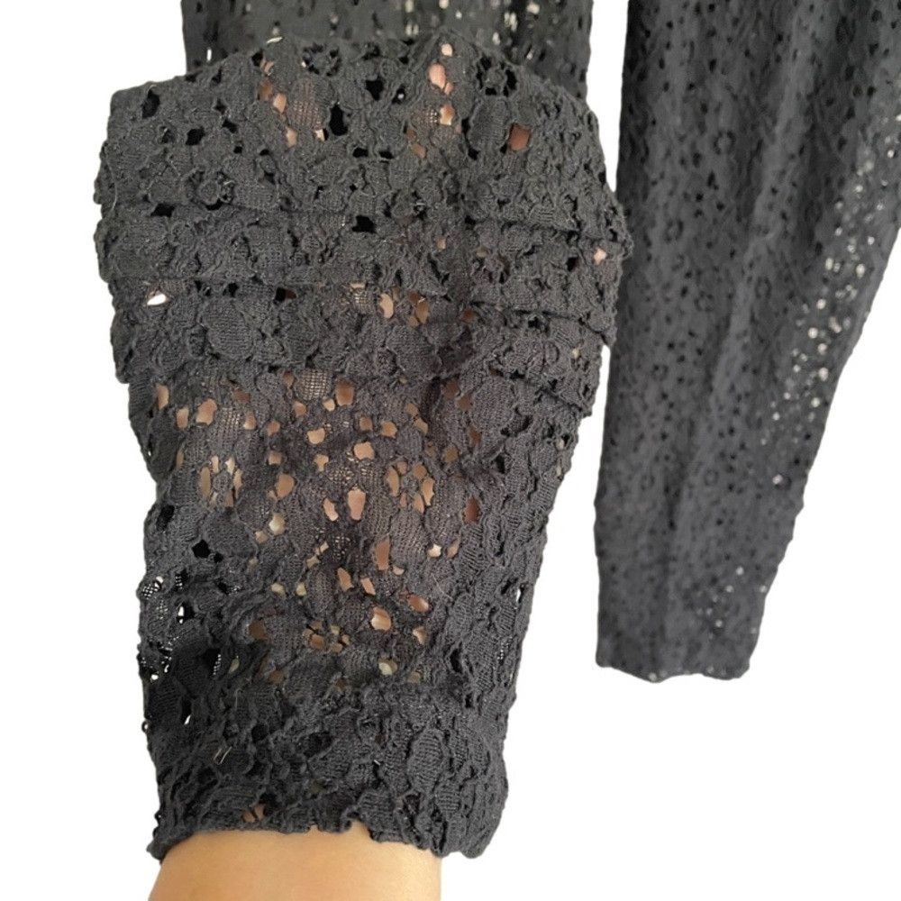Other Eyelet Lace High Rise Tapered Pants - 28" Waist / Medium Size 28" / US 6 / IT 42 - 5 Thumbnail